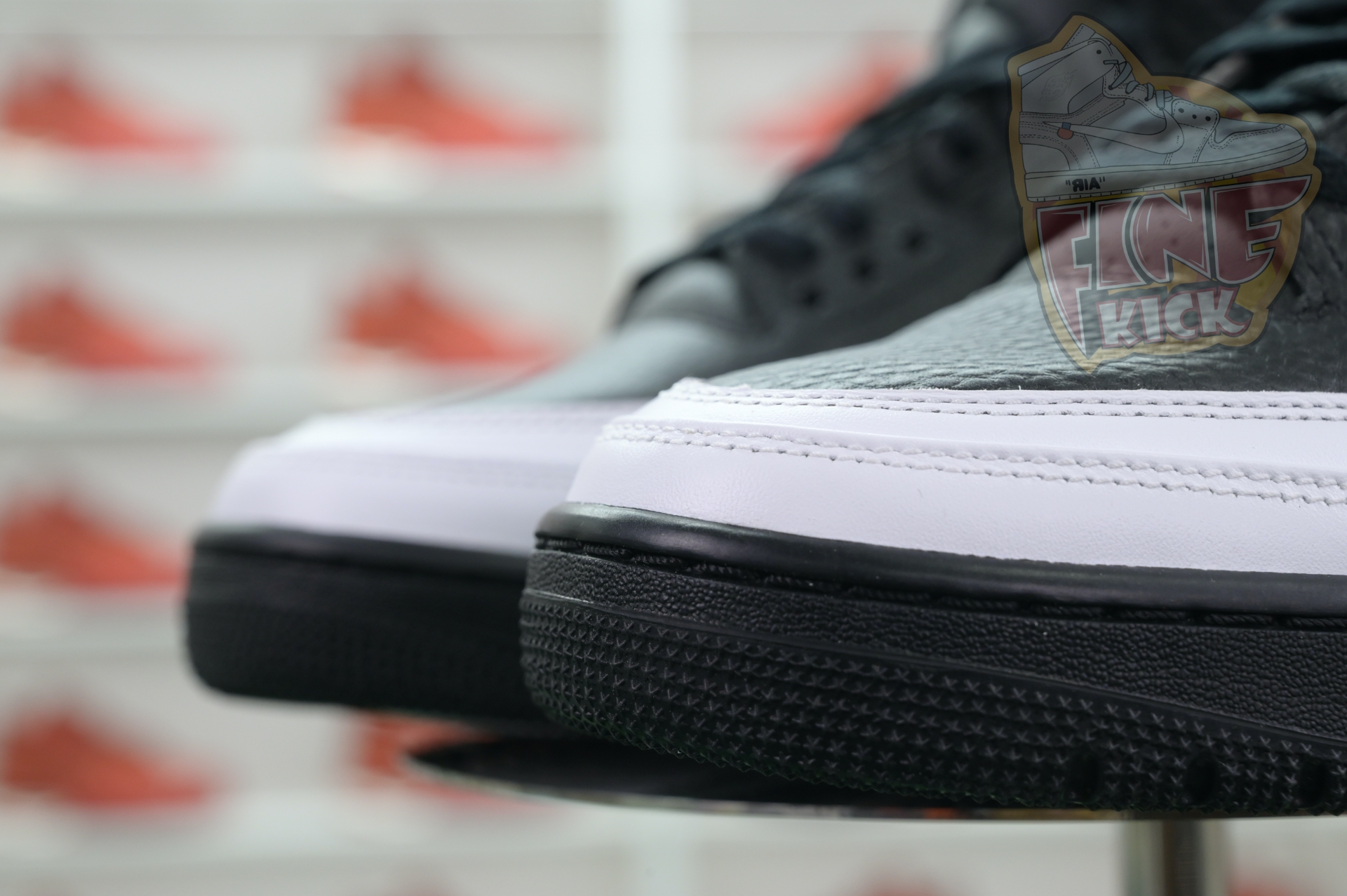 Fragment Design x Air Jordan 3“Black/ White”  DA3595-001 - finekick.vip