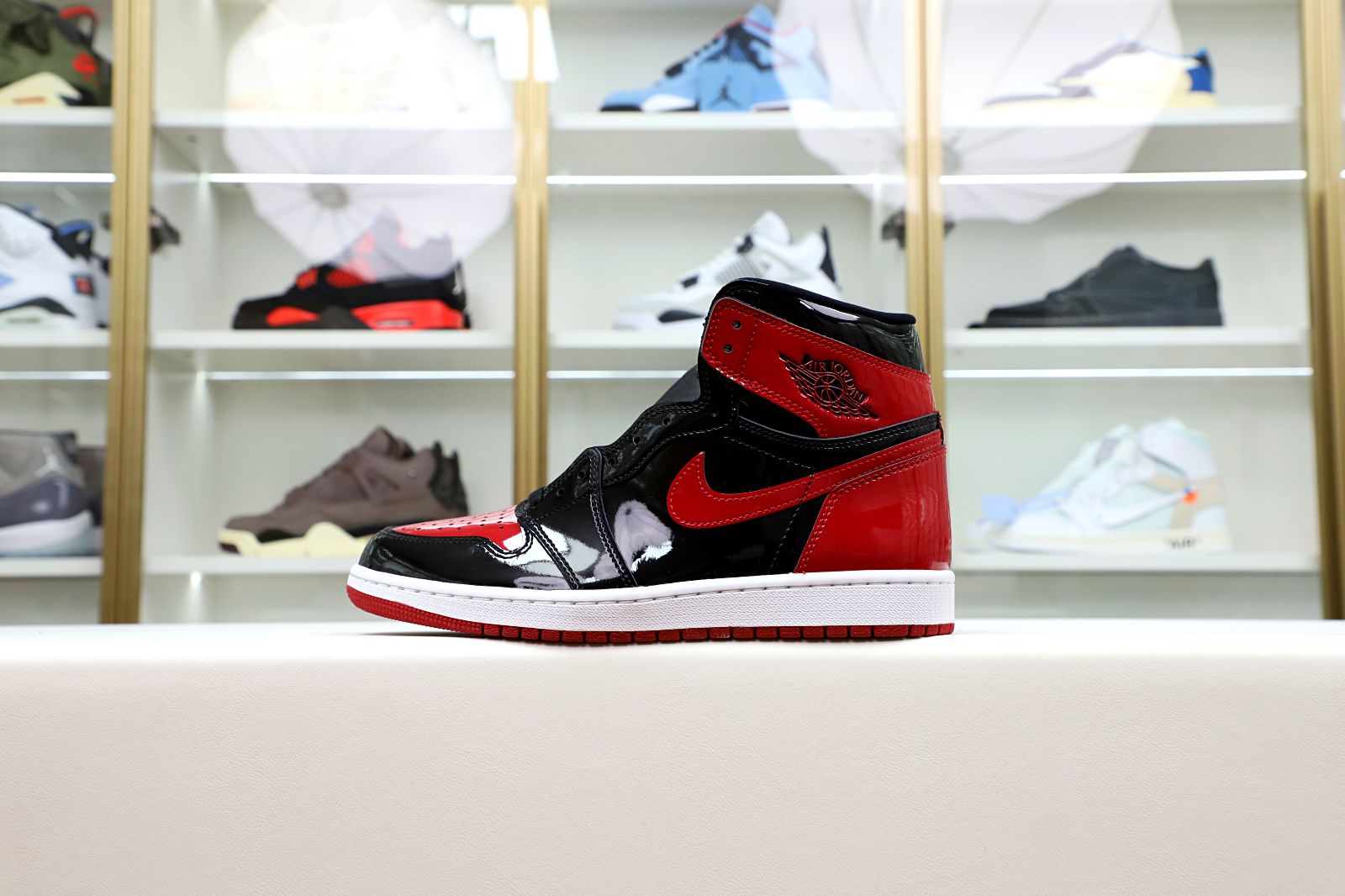 AIR JORDAN 1 HIGH OG BRED PATENT - finekick.vip