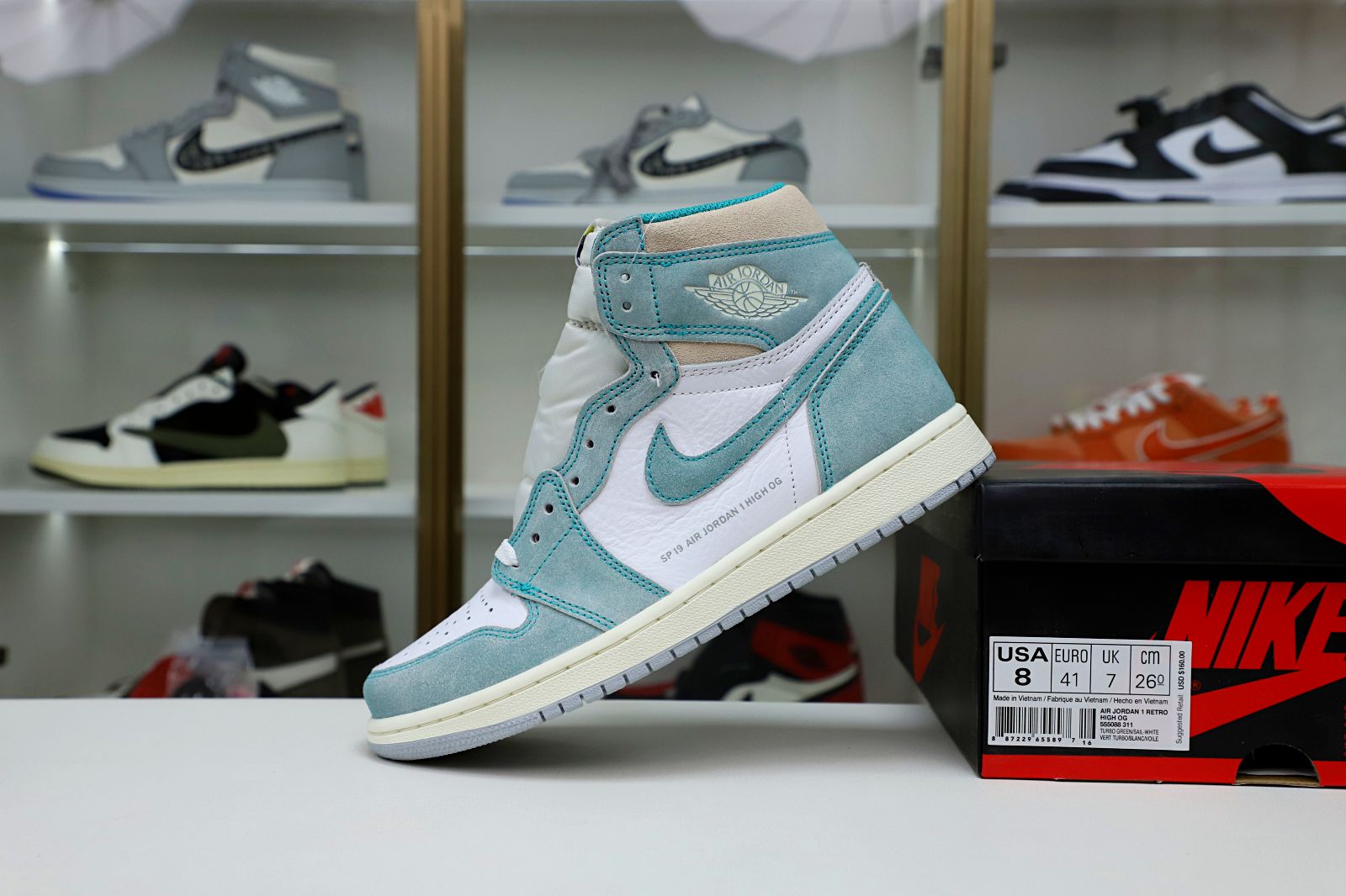 AIR JORDAN 1 RETRO HIGH OG 'TURBO GREEN' - finekick.vip