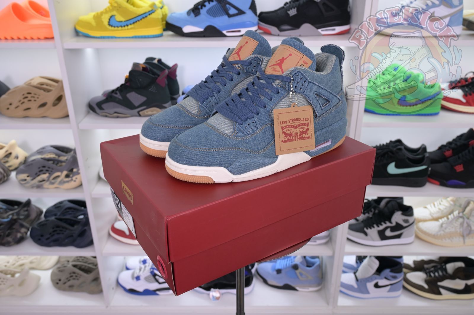 Air Jordan 4 retro levis denim - finekick.vip
