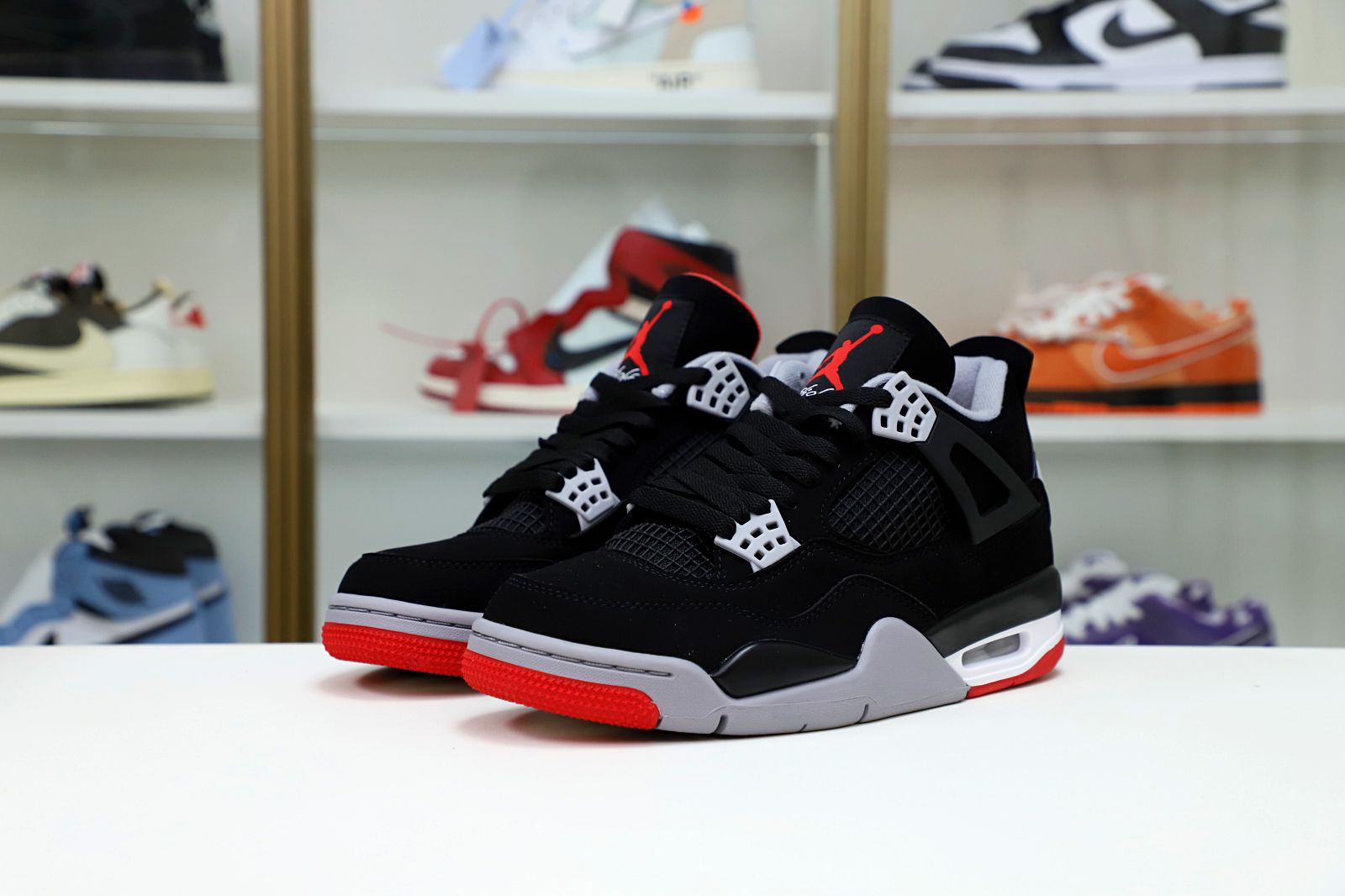 AIR JORDAN 4 RETRO OG 'BRED' 2019 - finekick.vip