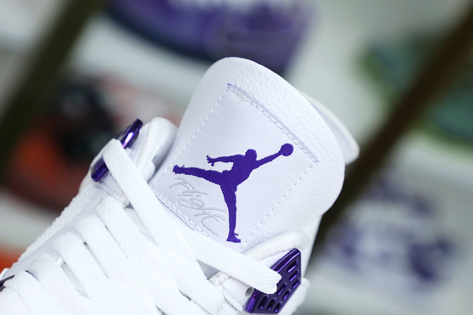 AIR JORDAN 4 PURPLE METALLIC - finekick.vip