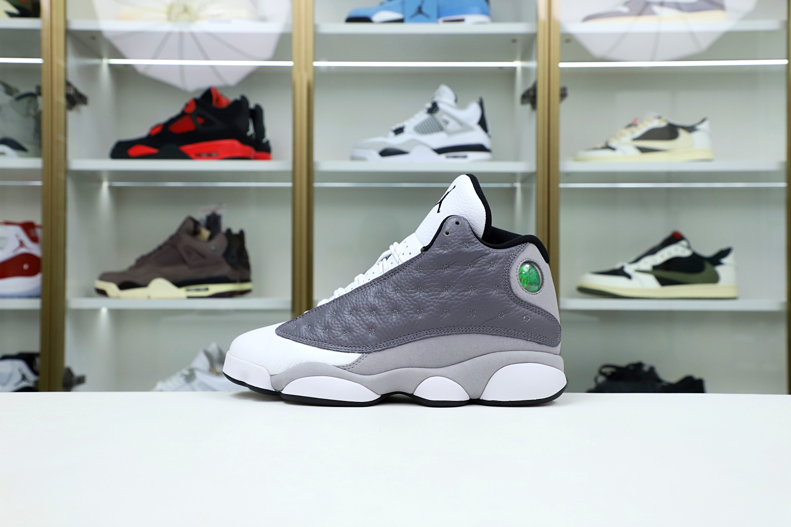 AIR JORDAN 13 RETRO 'ATMOSPHERE GREY' -414571-016 - finekick.vip