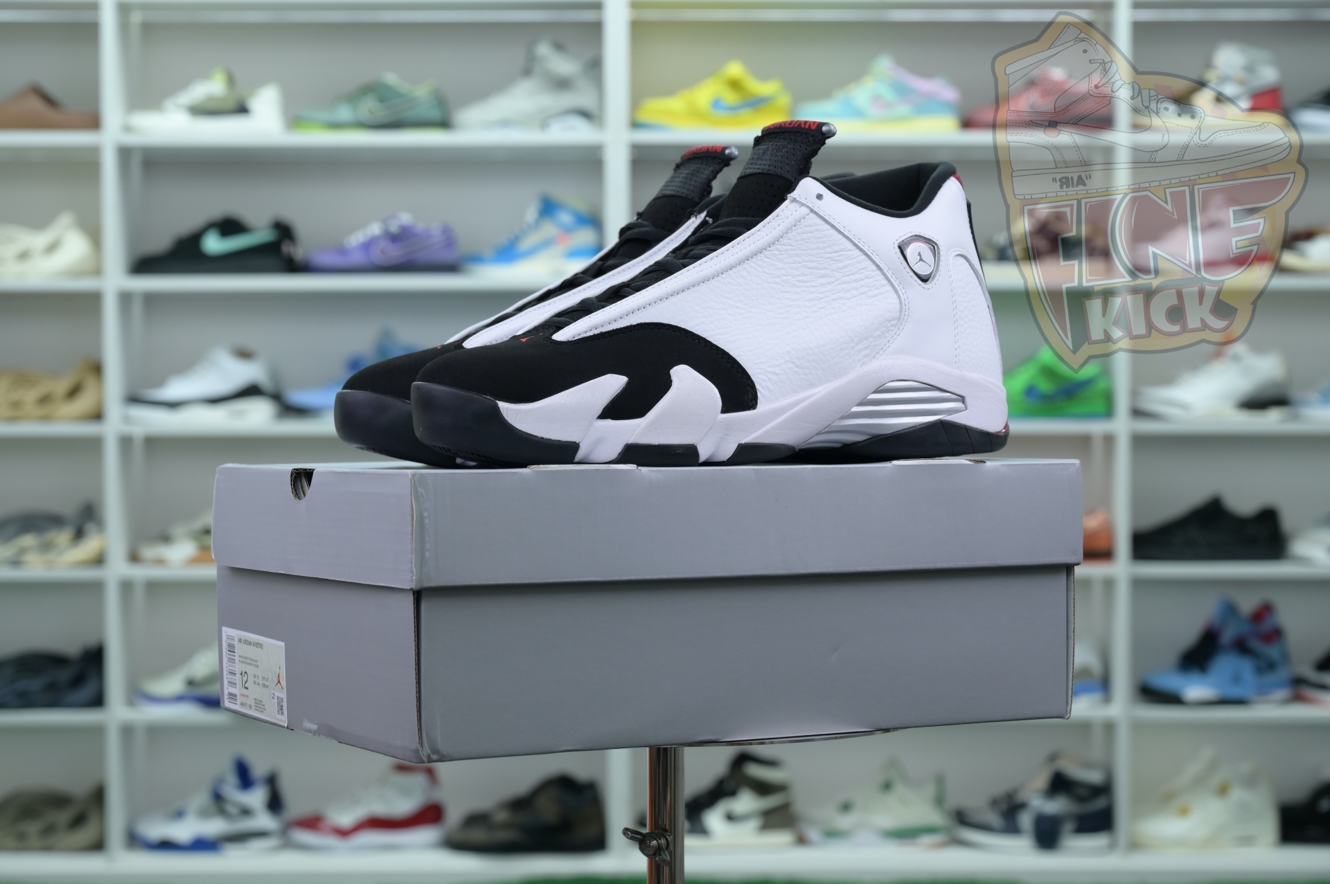 Air Jordan14“Black Toe”2024 - finekick.vip