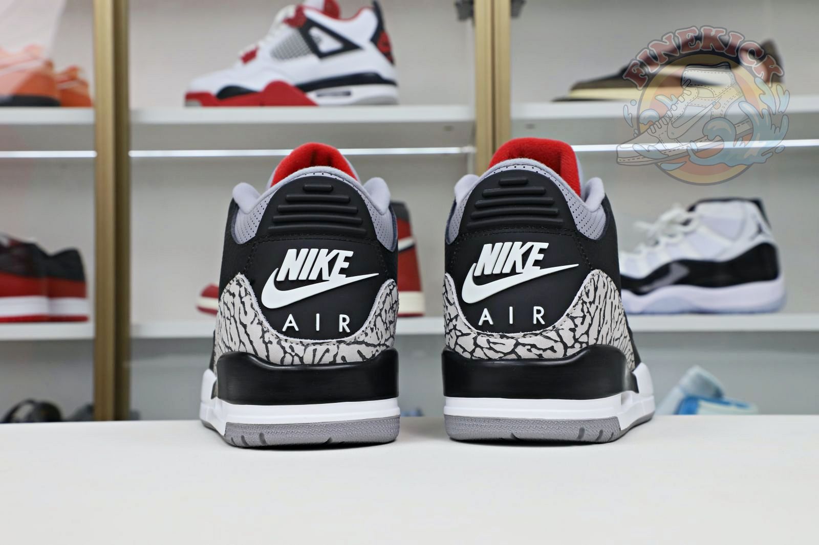 Air Jordan 3 retro blackcement  2018(854262-001) - finekick.vip