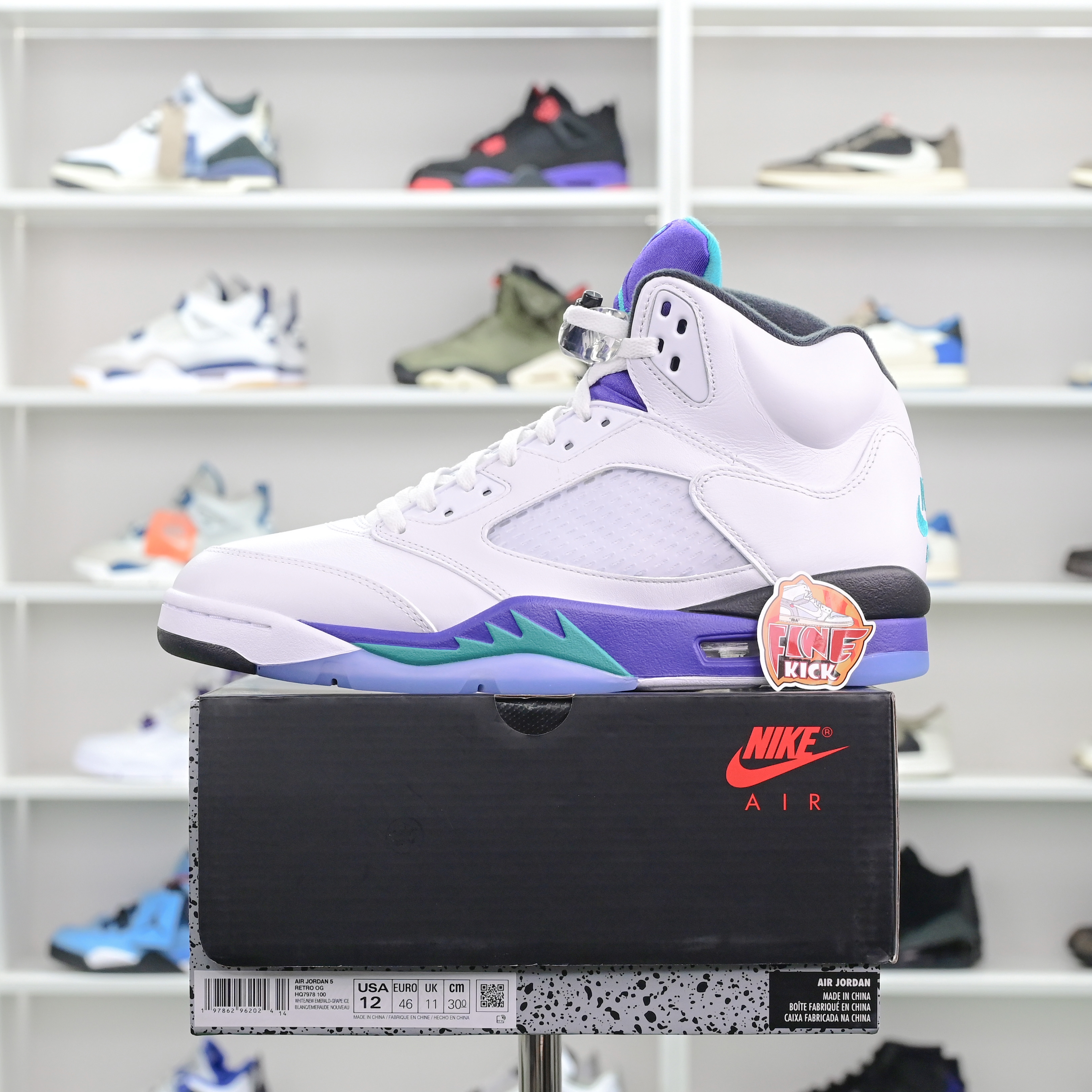 Air Jordan 5 OG“Grape” - finekick.vip