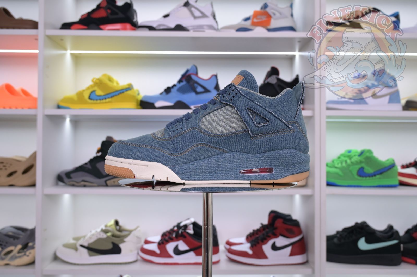 Air Jordan 4 retro levis denim - finekick.vip