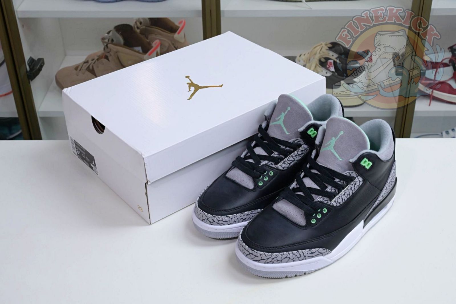 Air Jordan 3 Green Glow - finekick.vip