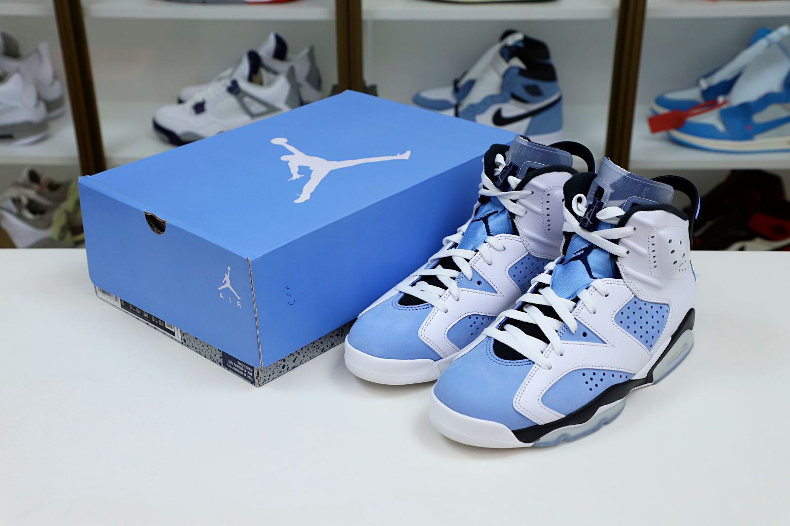 AIR JORDAN 6 RETRO 'UNC HOME' - finekick.vip
