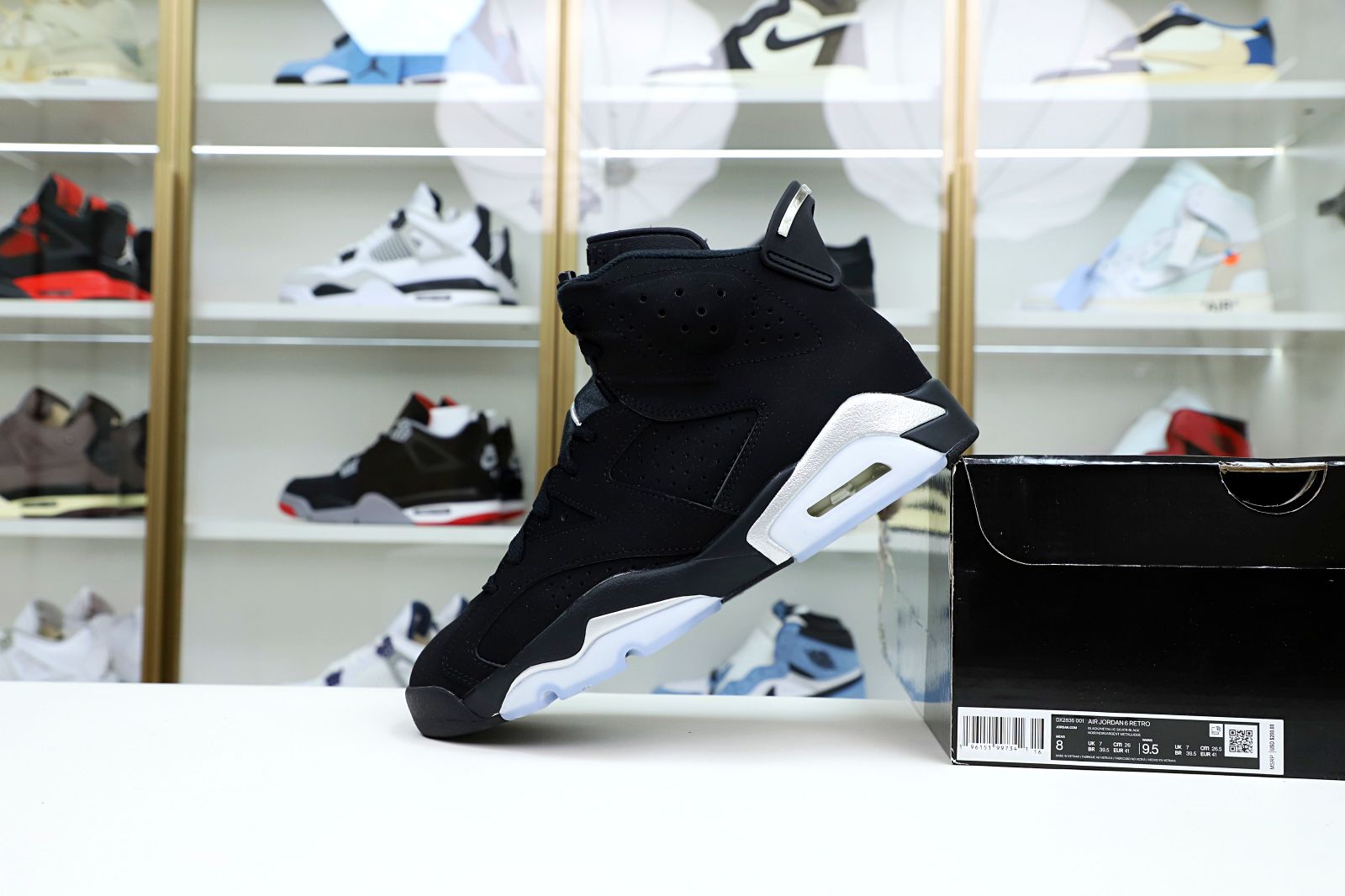 AIR JORDAN 6 CHROME - finekick.vip
