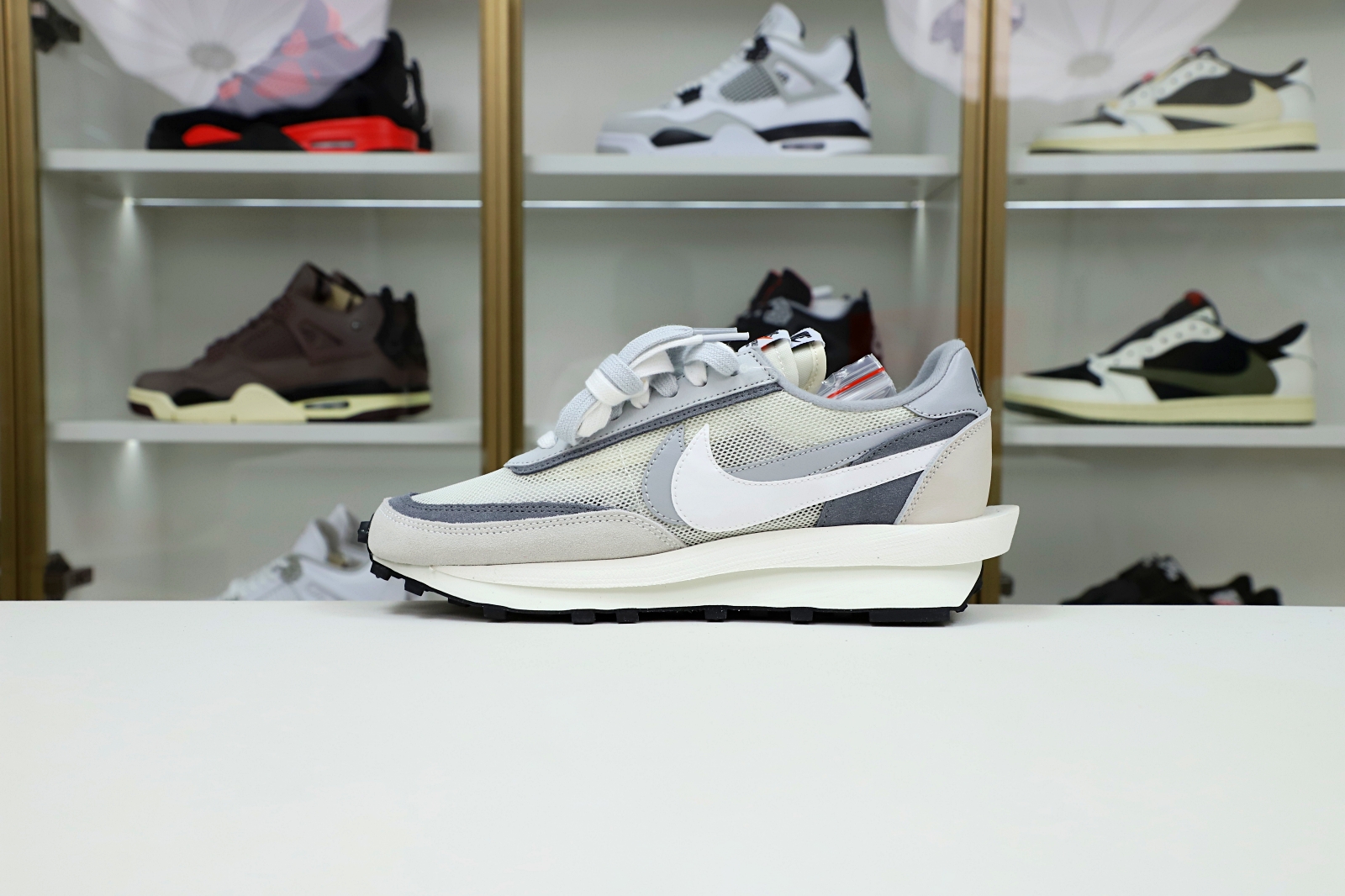 SACAI X LDWAFFLE 'SUMMIT WHITE' - finekick.vip