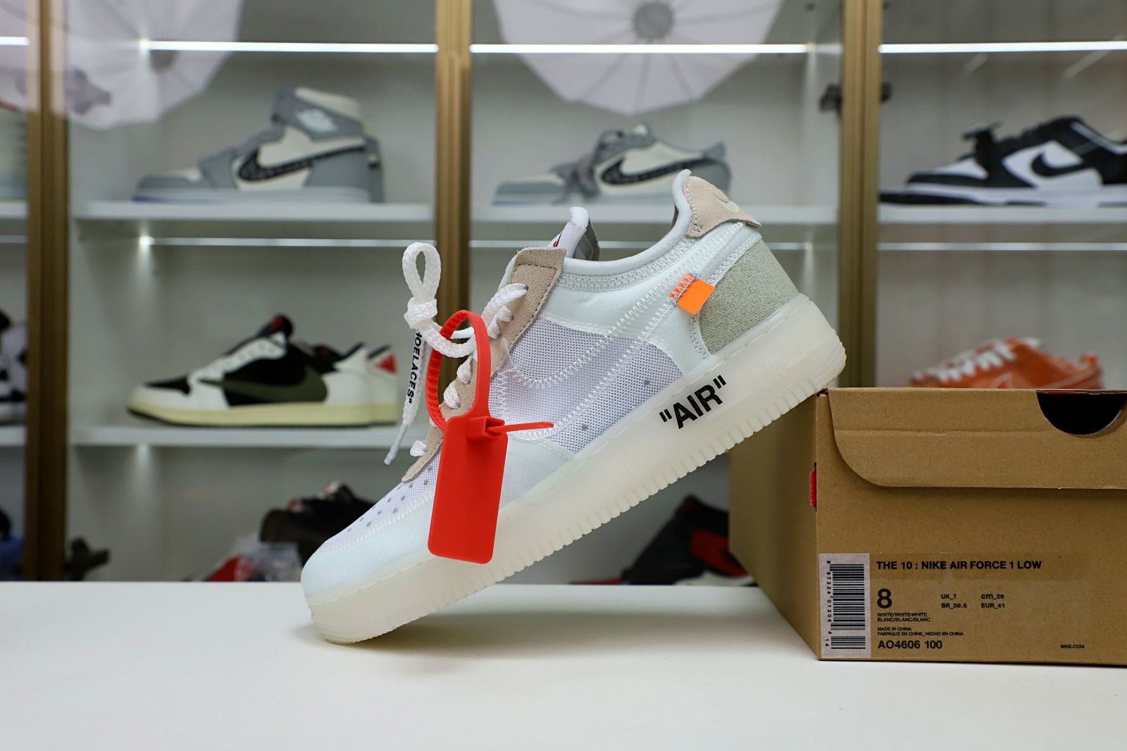 OFF-WHITE X AIR FORCE 1 LOW 'THE TEN' - finekick.vip