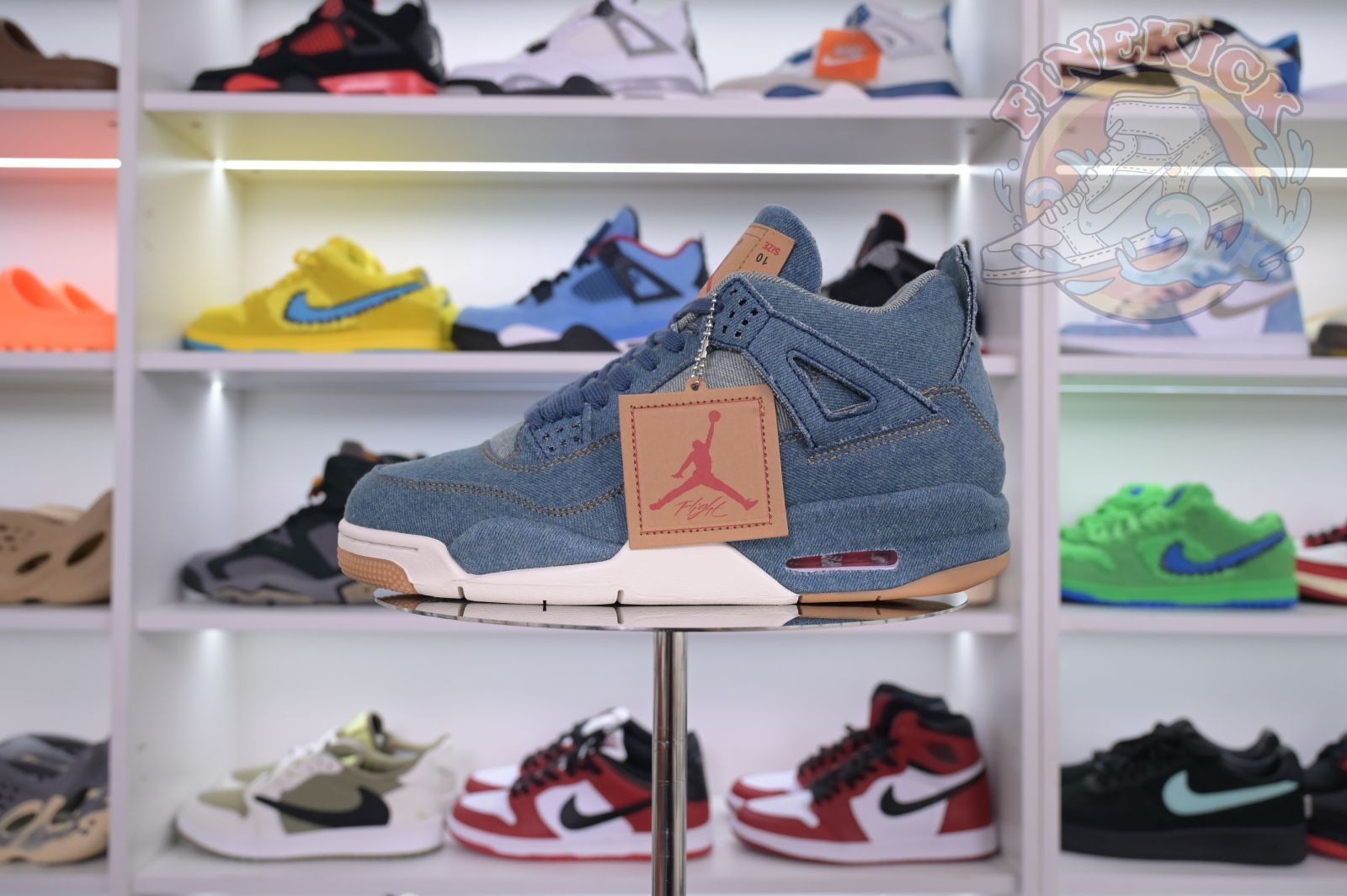 Air Jordan 4 retro levis denim - finekick.vip
