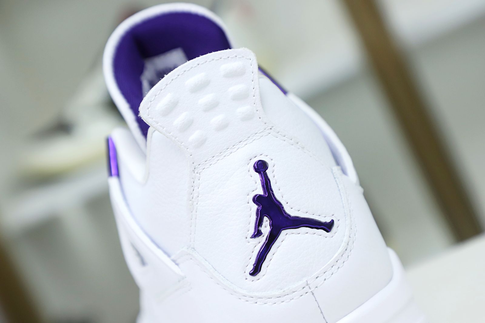AIR JORDAN 4 PURPLE METALLIC - finekick.vip