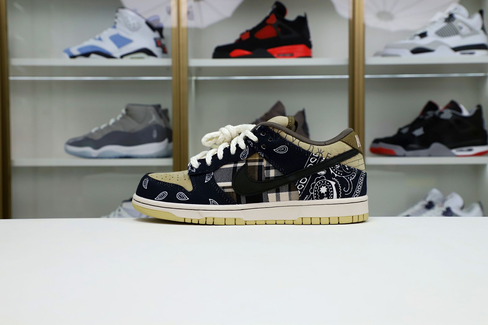 TRAVIS SCOTT X DUNK LOW PREMIUM QS SB 'CACTUS JACK' - finekick.vip