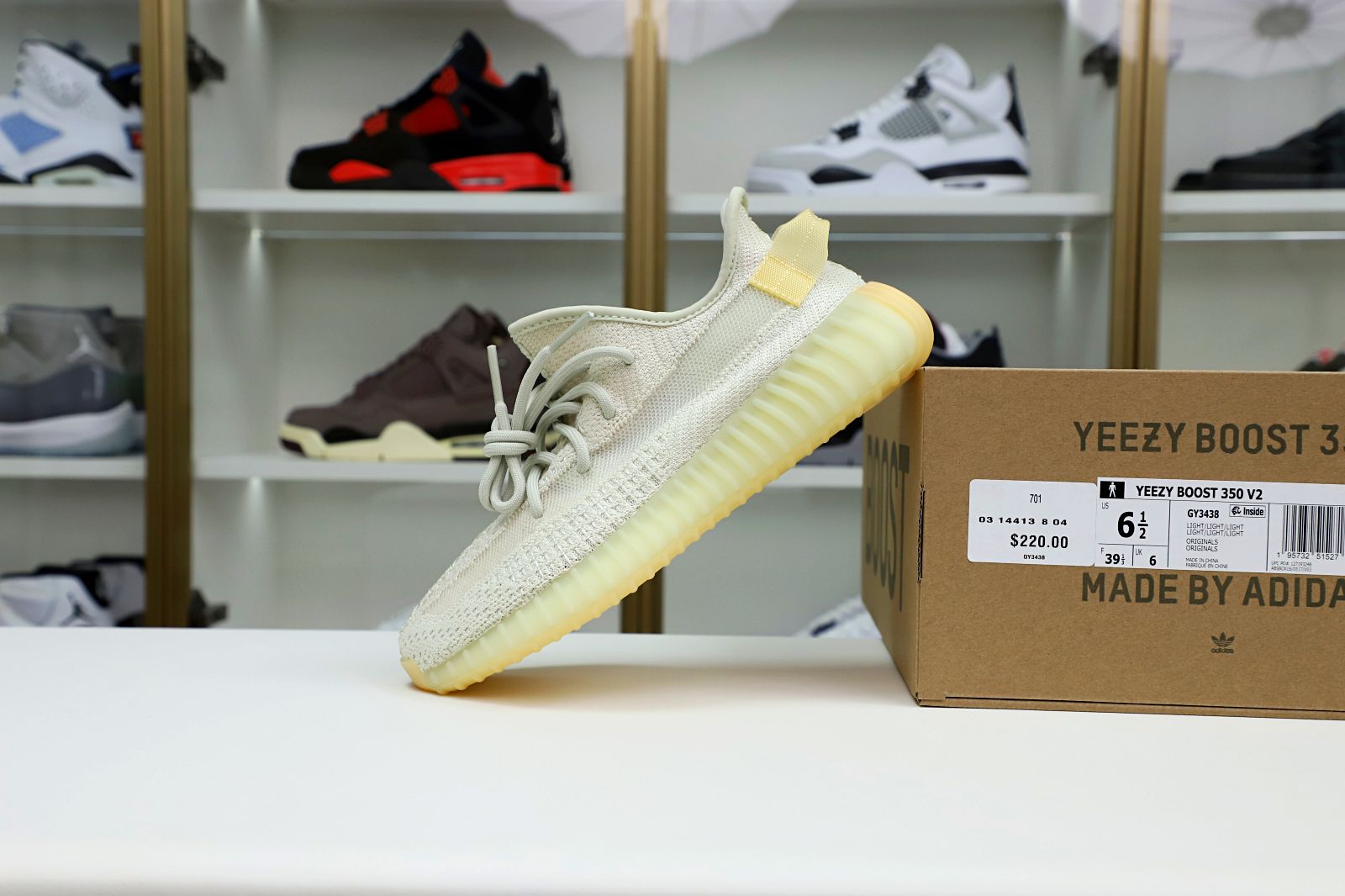 YEEZY BOOST 350 V2 'NATURAL' - finekick.vip