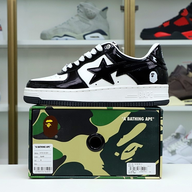 BAPESTA 'BLACK' - finekick.vip