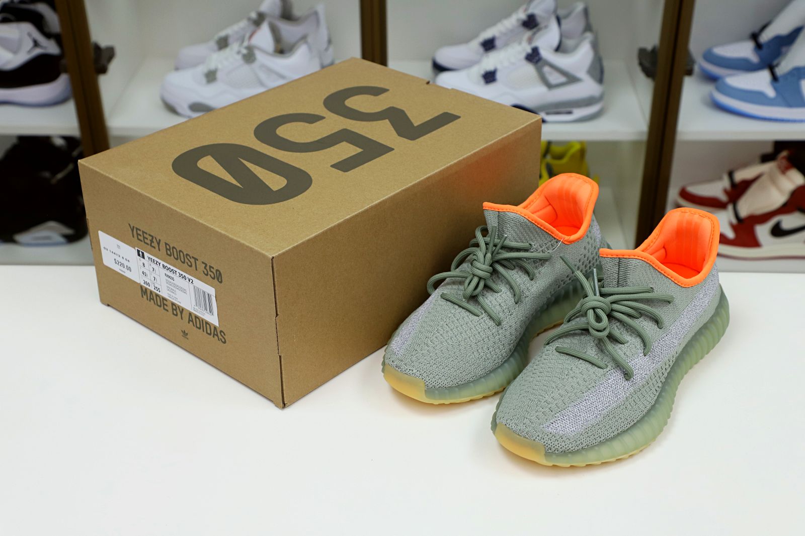 YEEZY BOOST 350 V2 'DESERT SAGE' - finekick.vip