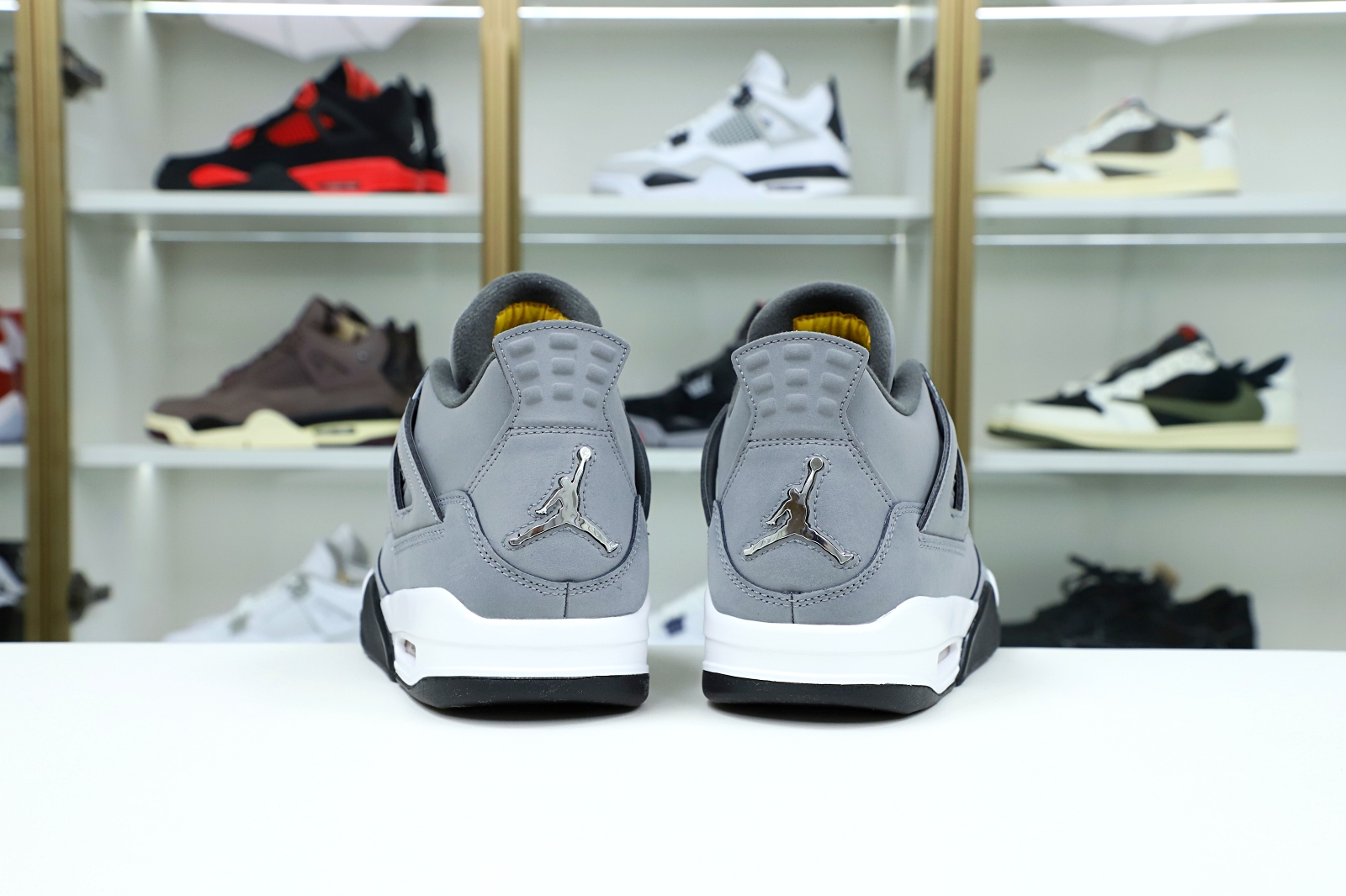 AIR JORDAN 4 RETRO 'COOL GREY' 2019 - finekick.vip