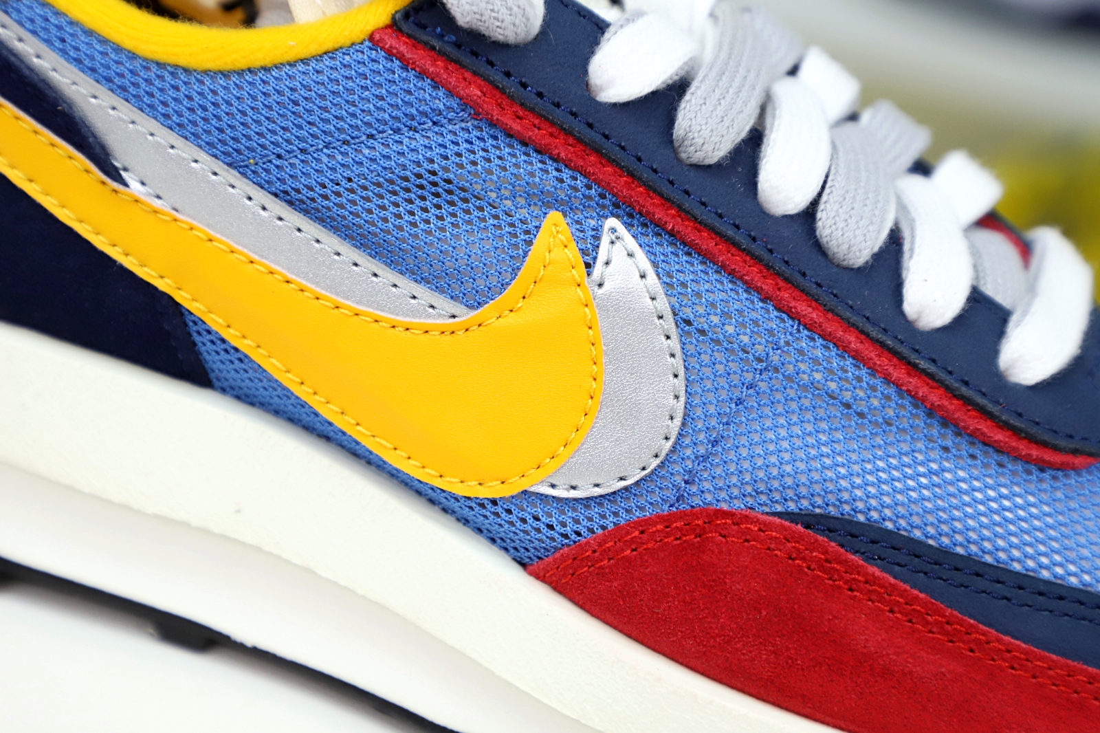 SACAI X LDWAFFLE 'VARSITY BLUE' - finekick.vip