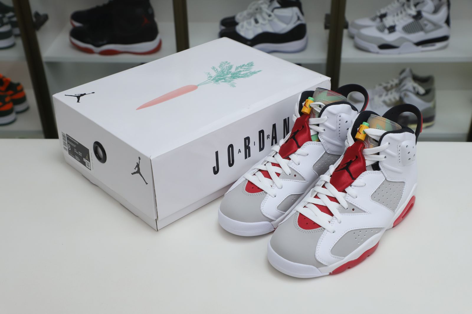 AIR JORDAN 6 RETRO NEUTRAL GREY - finekick.vip