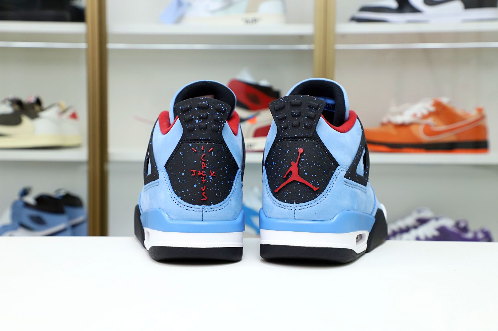TRAVIS SCOTT X AIR JORDAN 4 RETRO 'CACTUS JACK' FRIENDS & FAMILY - finekick.vip