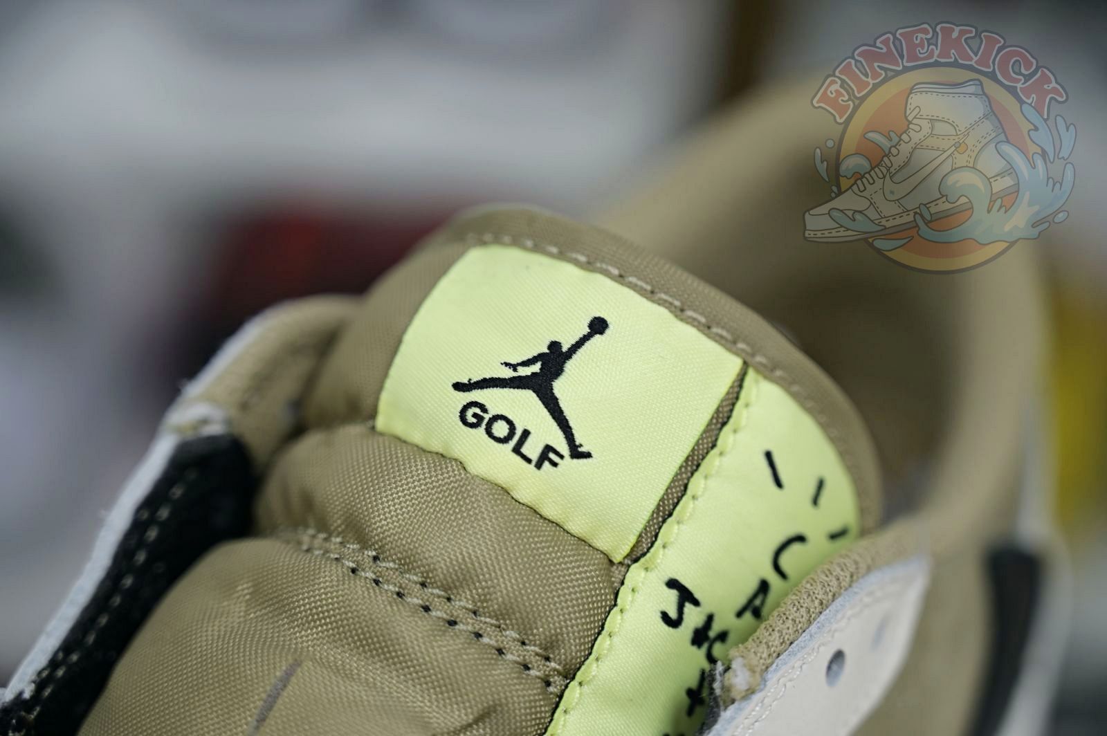 Travis Scott x Air Jordan 1  Low Golf 6.0 - finekick.vip