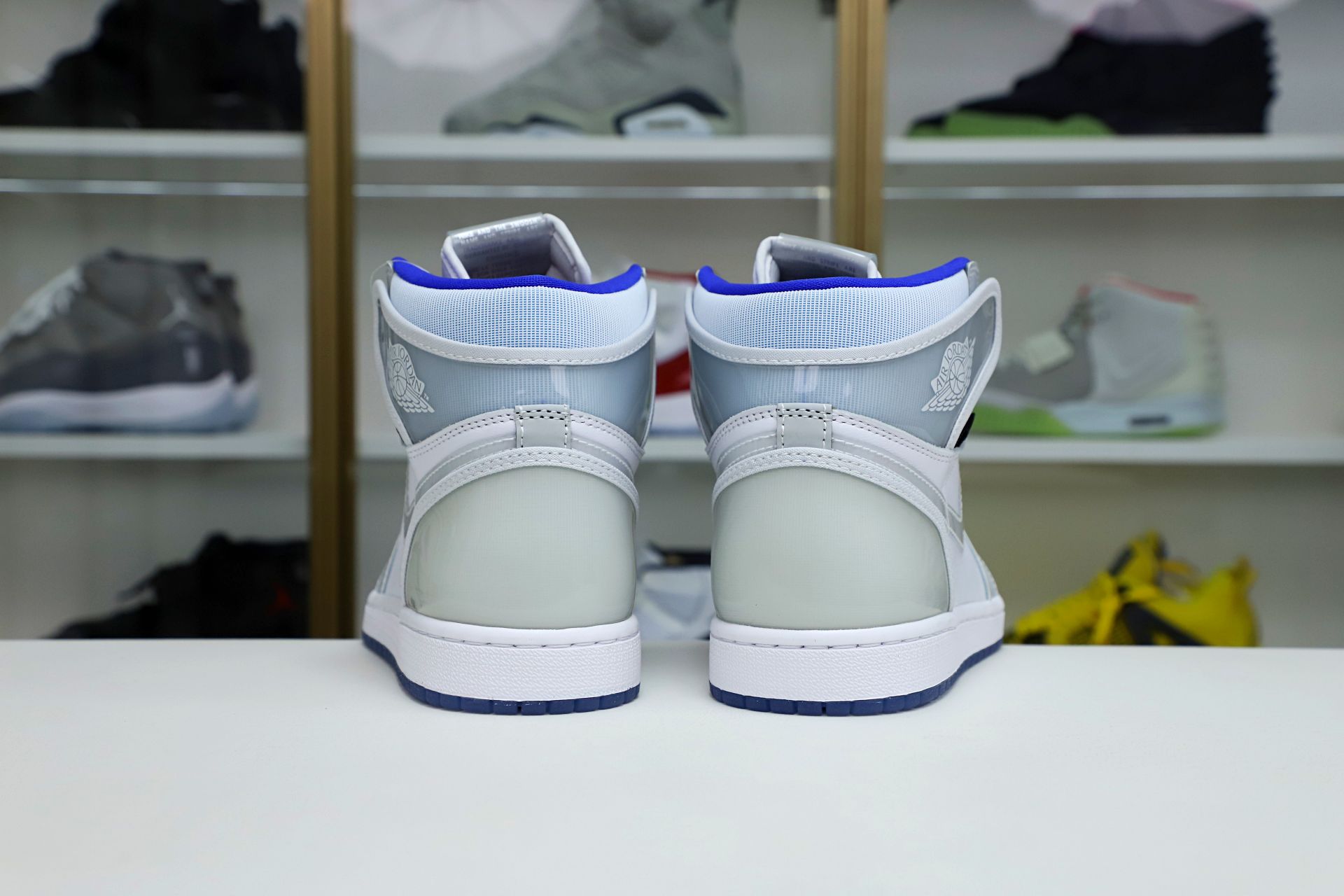 AIR JORDAN 1 HIGH ZOOM 'RACER BLUE' - finekick.vip