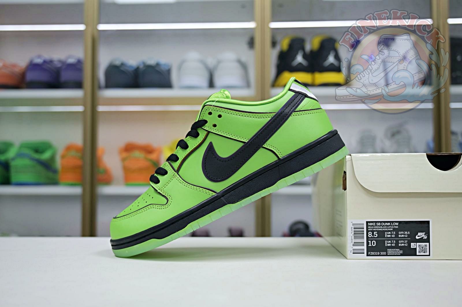 The Powerpuff Girls x Nike Dunk SB Low - finekick.vip