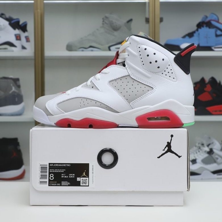 AIR JORDAN 6 RETRO NEUTRAL GREY - finekick.vip