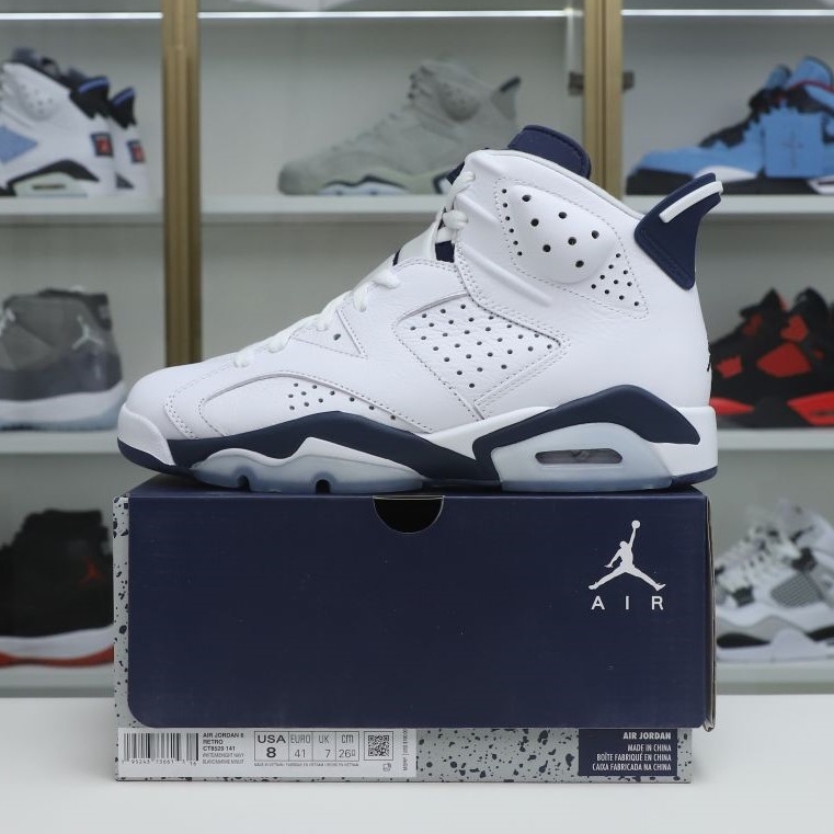 AIR JORDAN 6 MIDNIGHT NAVY - finekick.vip