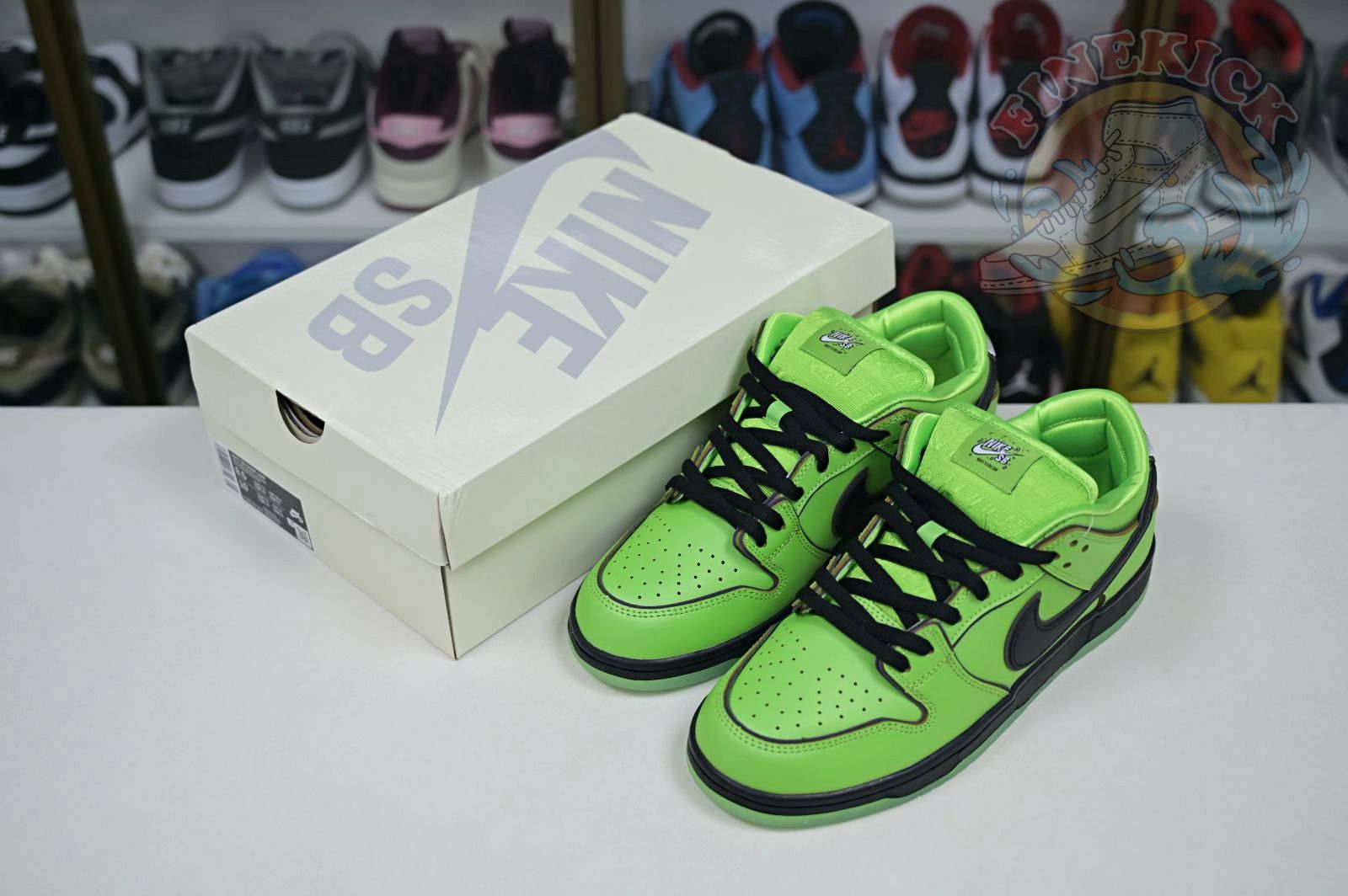 The Powerpuff Girls x Nike Dunk SB Low - finekick.vip