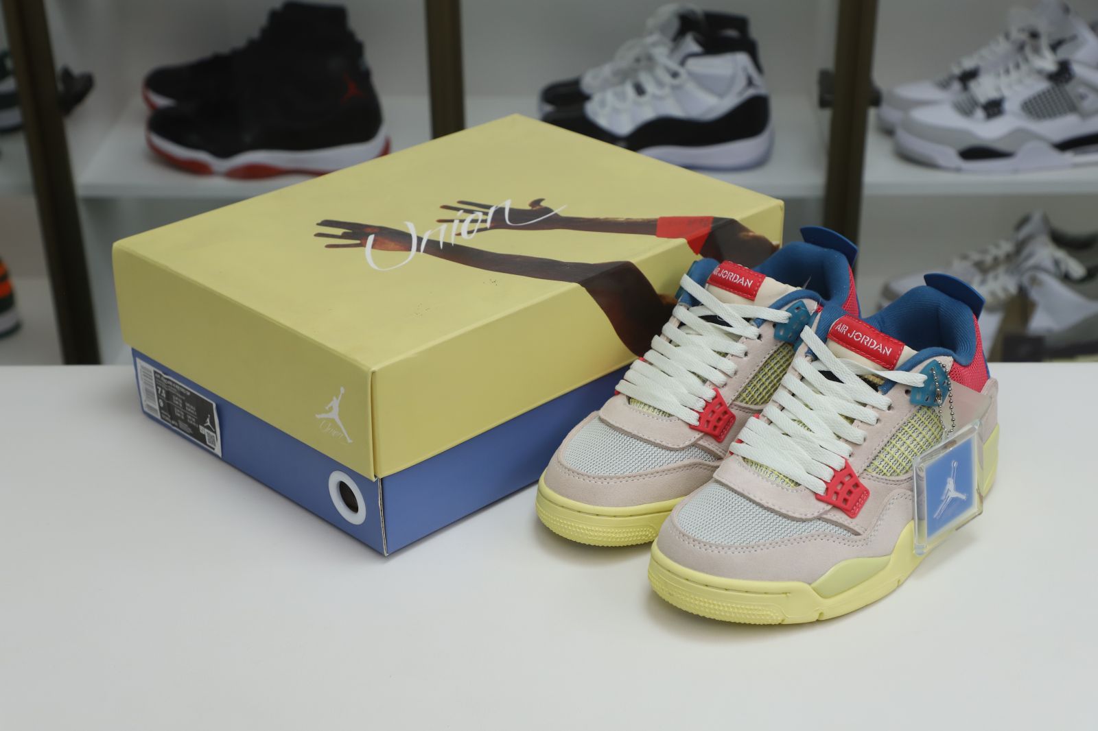 UNION LA X AIR JORDAN 4 RETRO 'GUAVA ICE' - finekick.vip