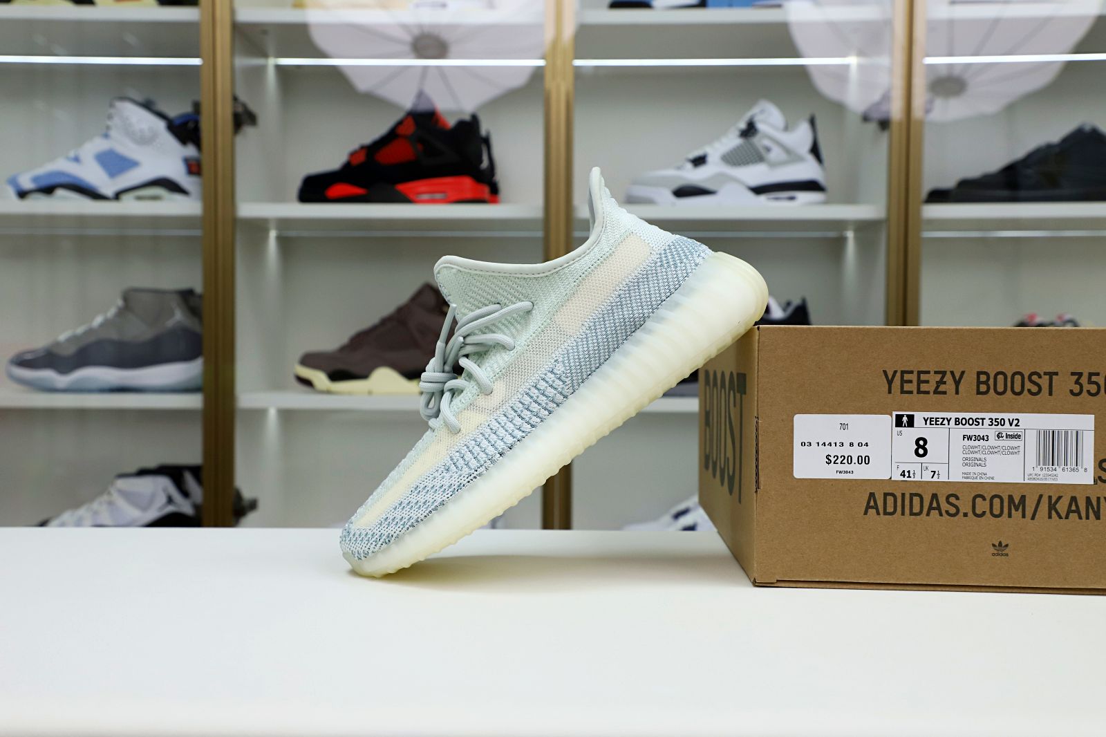 YEEZY BOOST 350 V2 'CLOUD WHITE NON-REFLECTIVE' - finekick.vip