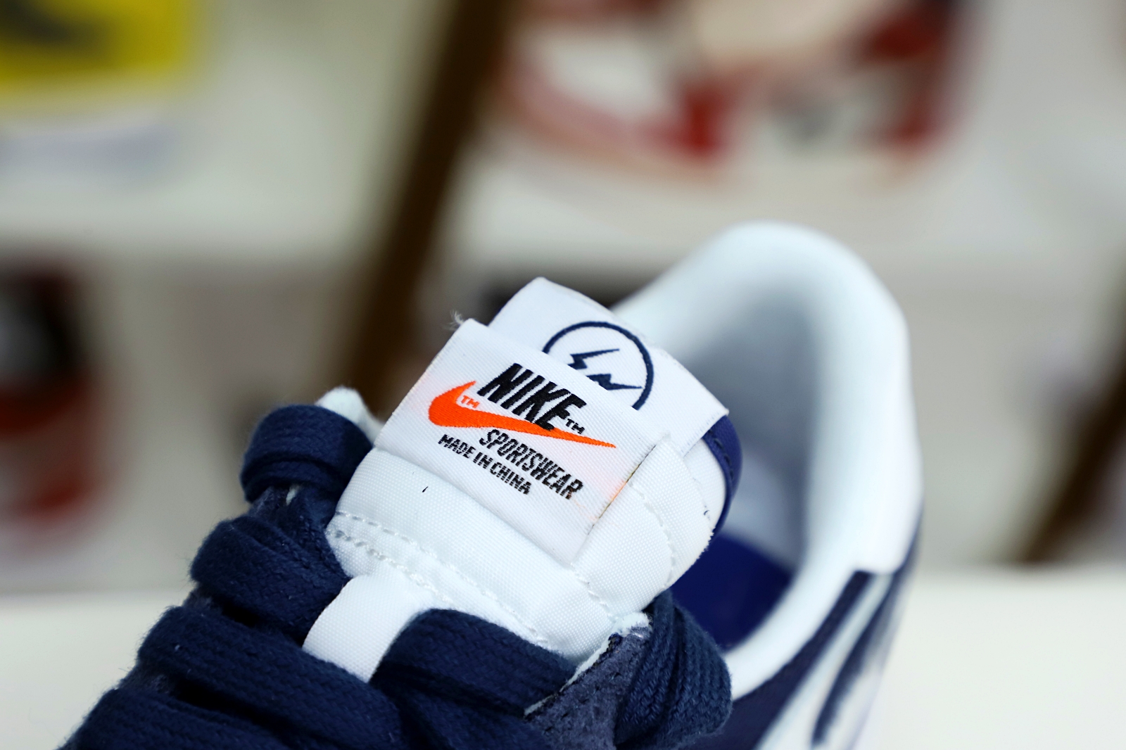 FRAGMENT DESIGN X SACAI X LDV WAFFLE 'BLACKENED BLUE' - finekick.vip