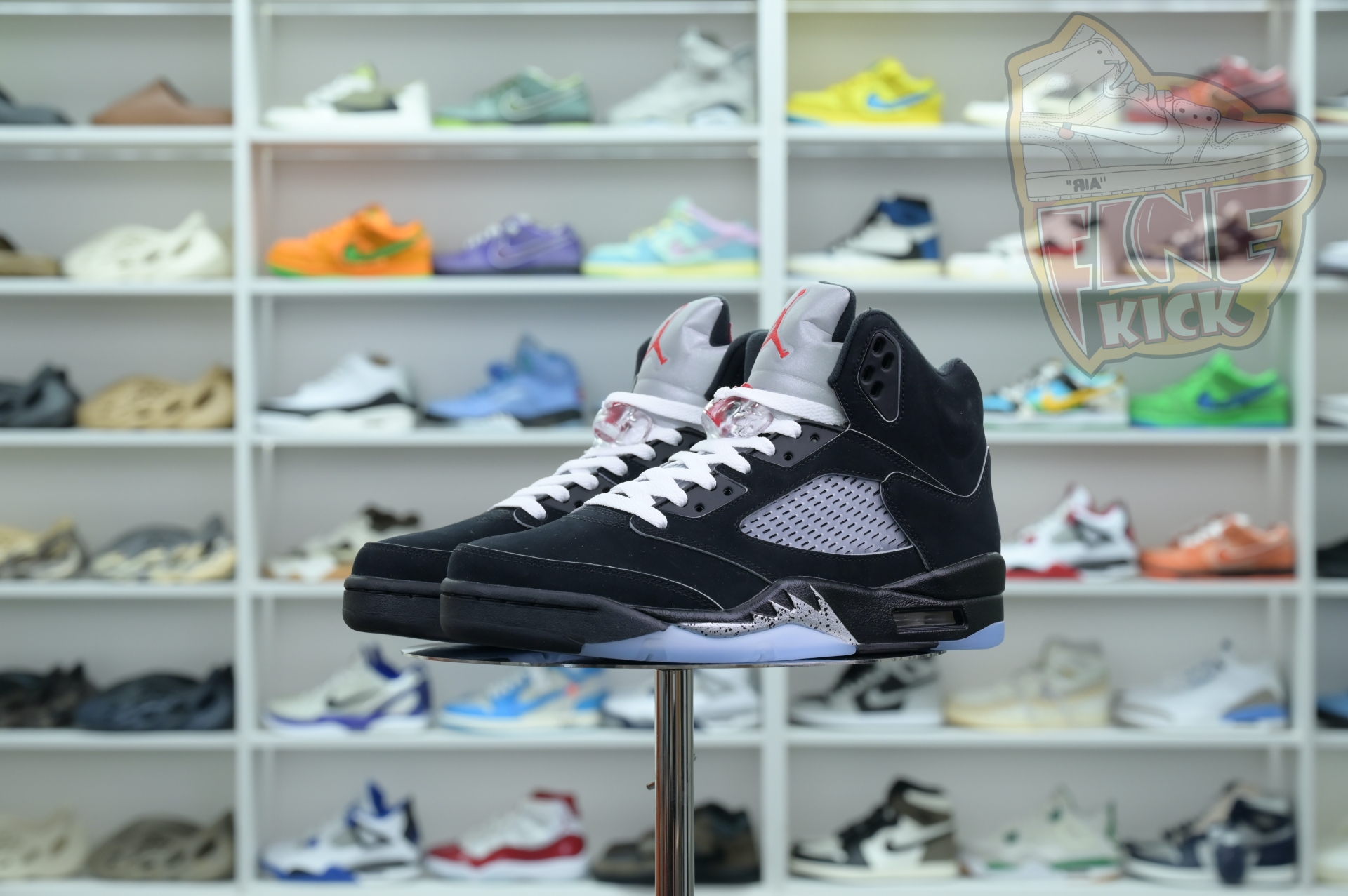 Air Jordan 5“BLACK METALLIC REIMAGINED” - finekick.vip