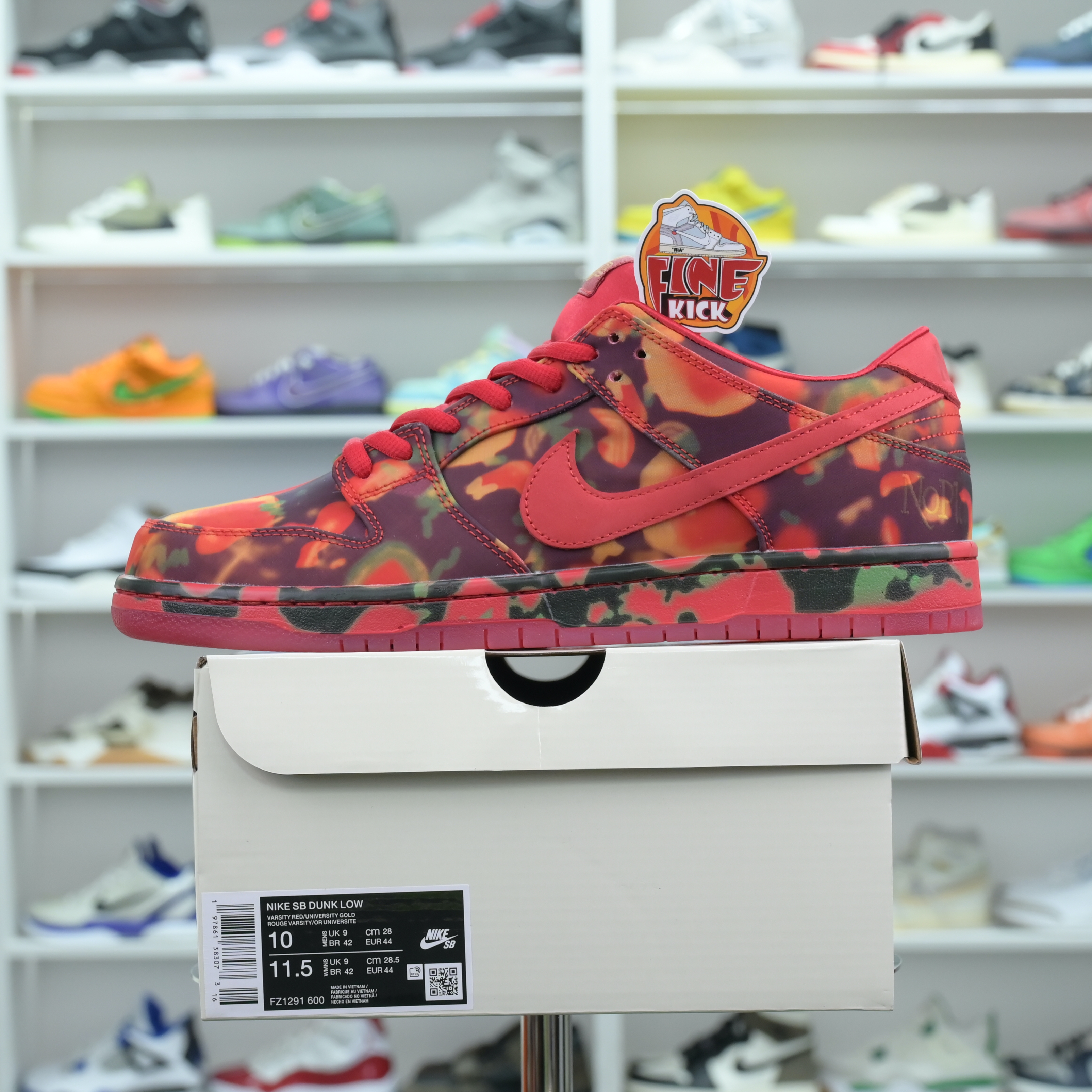 The Wizard of Oz x Nike SBDunk Low“Ruby Slipper” - finekick.vip