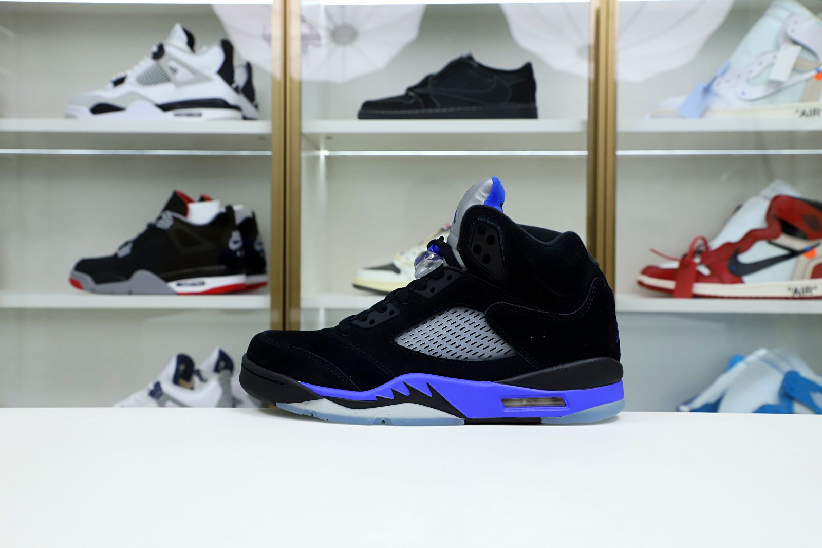 AIR Air JORDAN 5 RETRO 'RACER BLUE' - finekick.vip
