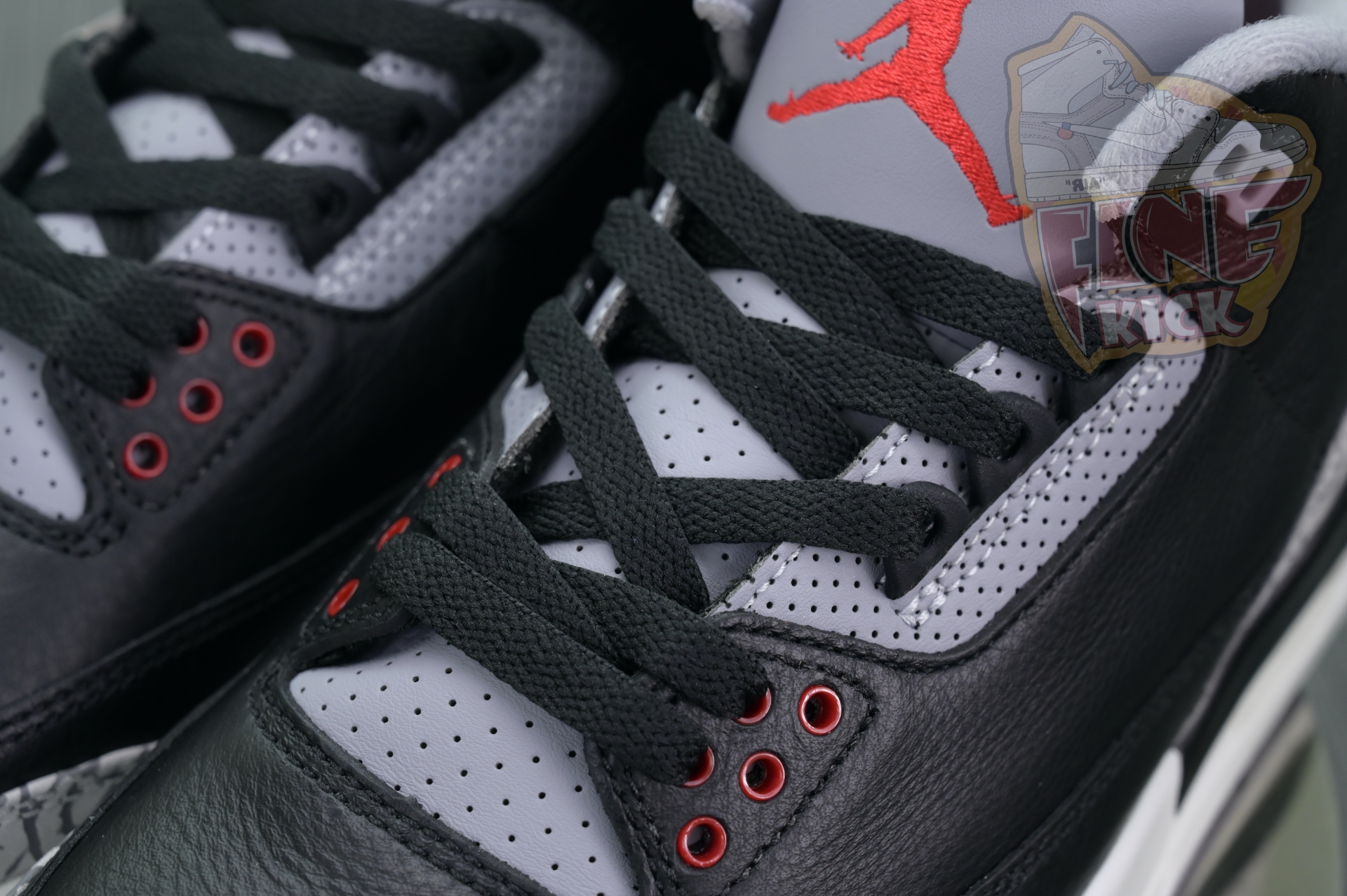 Air Jordan 3“Black Cement Reimagined” - finekick.vip