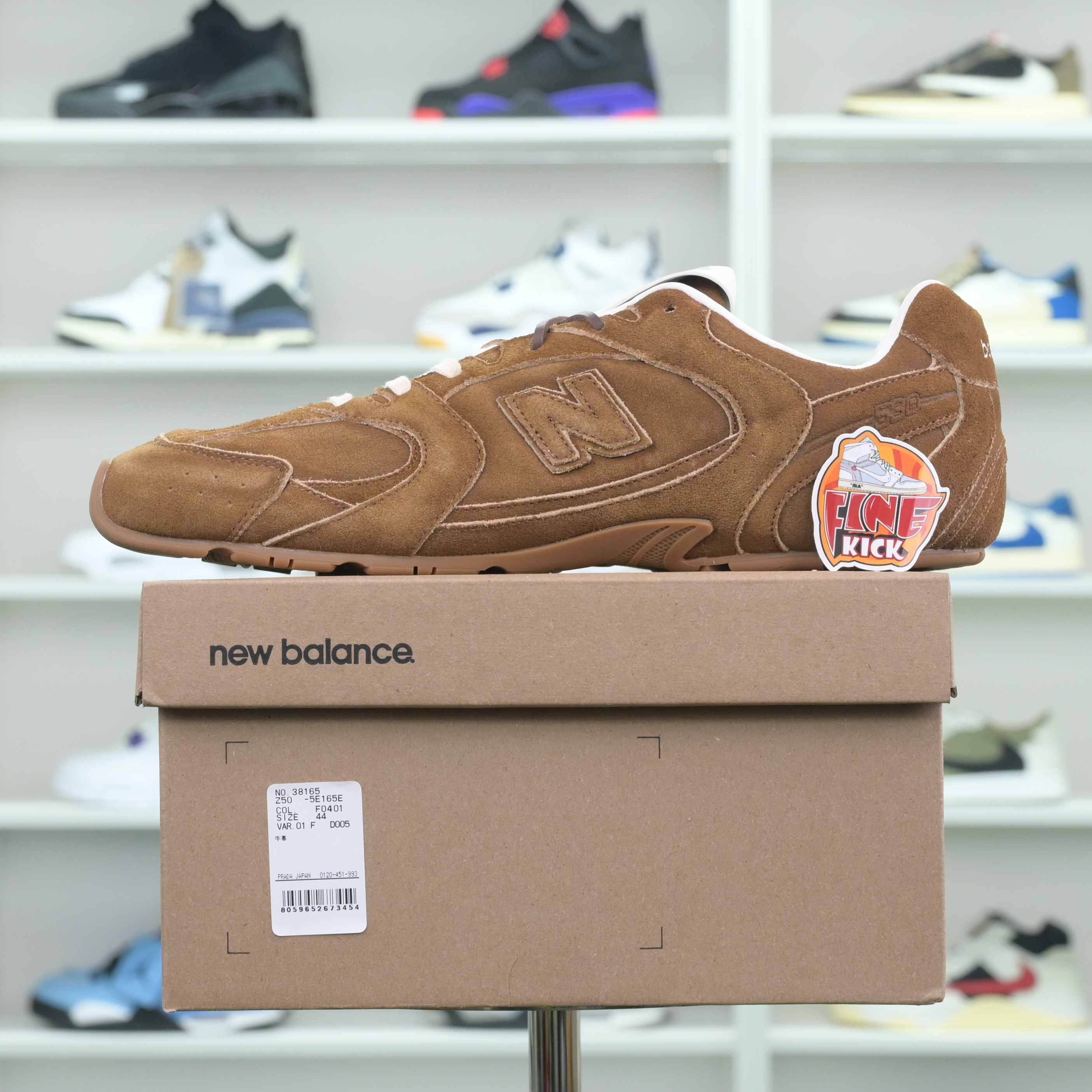 New Balance x MIU MIU NB 530SL - finekick.vip