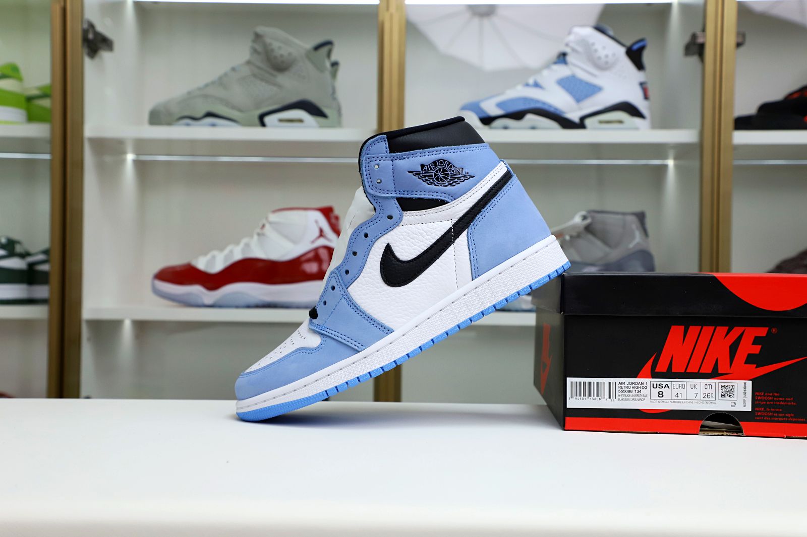 AIR JORDAN 1 RETRO HIGH OG 'UNIVERSITY - finekick.vip