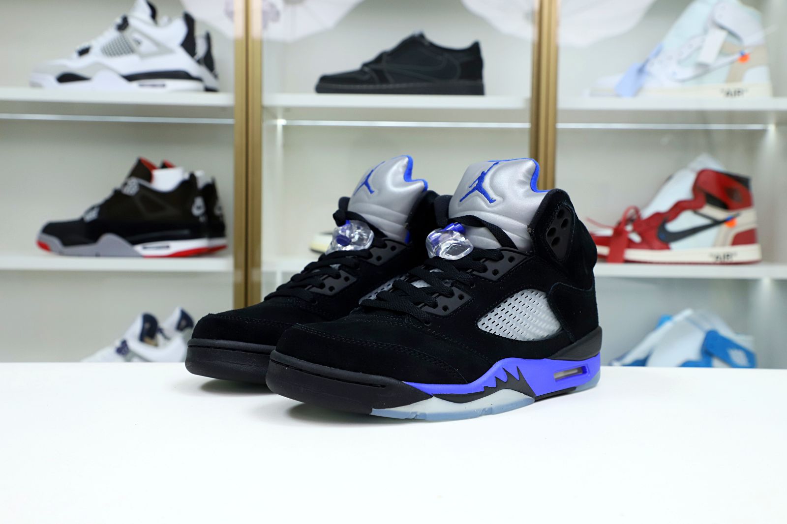 AIR Air JORDAN 5 RETRO 'RACER BLUE' - finekick.vip