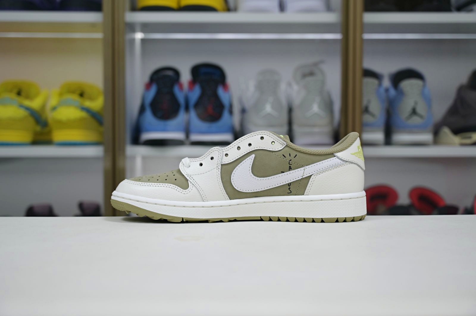 Travis Scott x Air Jordan 1  Low Golf 6.0 - finekick.vip