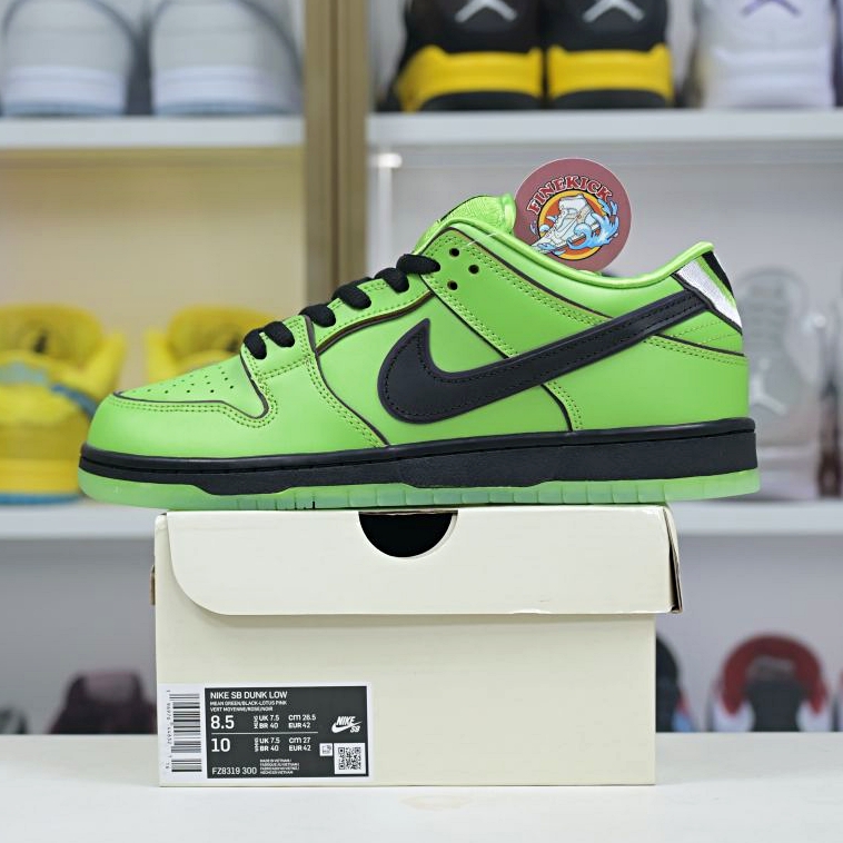 The Powerpuff Girls x Nike Dunk SB Low - finekick.vip