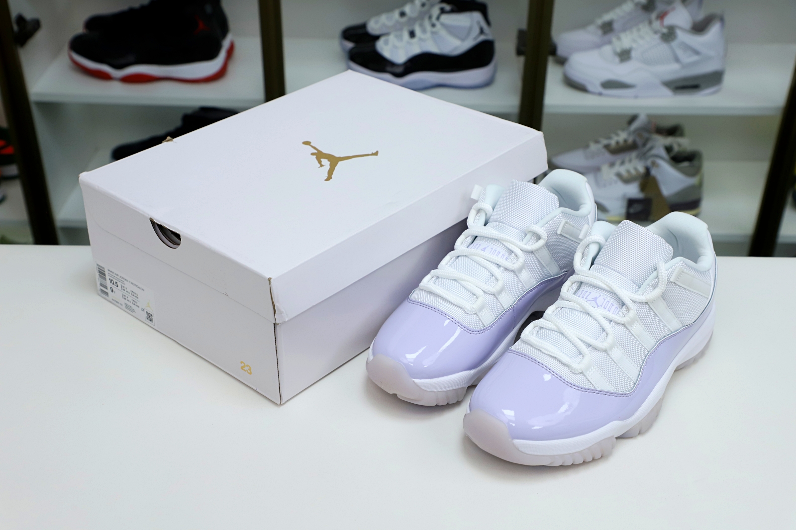 AIR JORDAN 11 LOW PURE VIOLET - finekick.vip