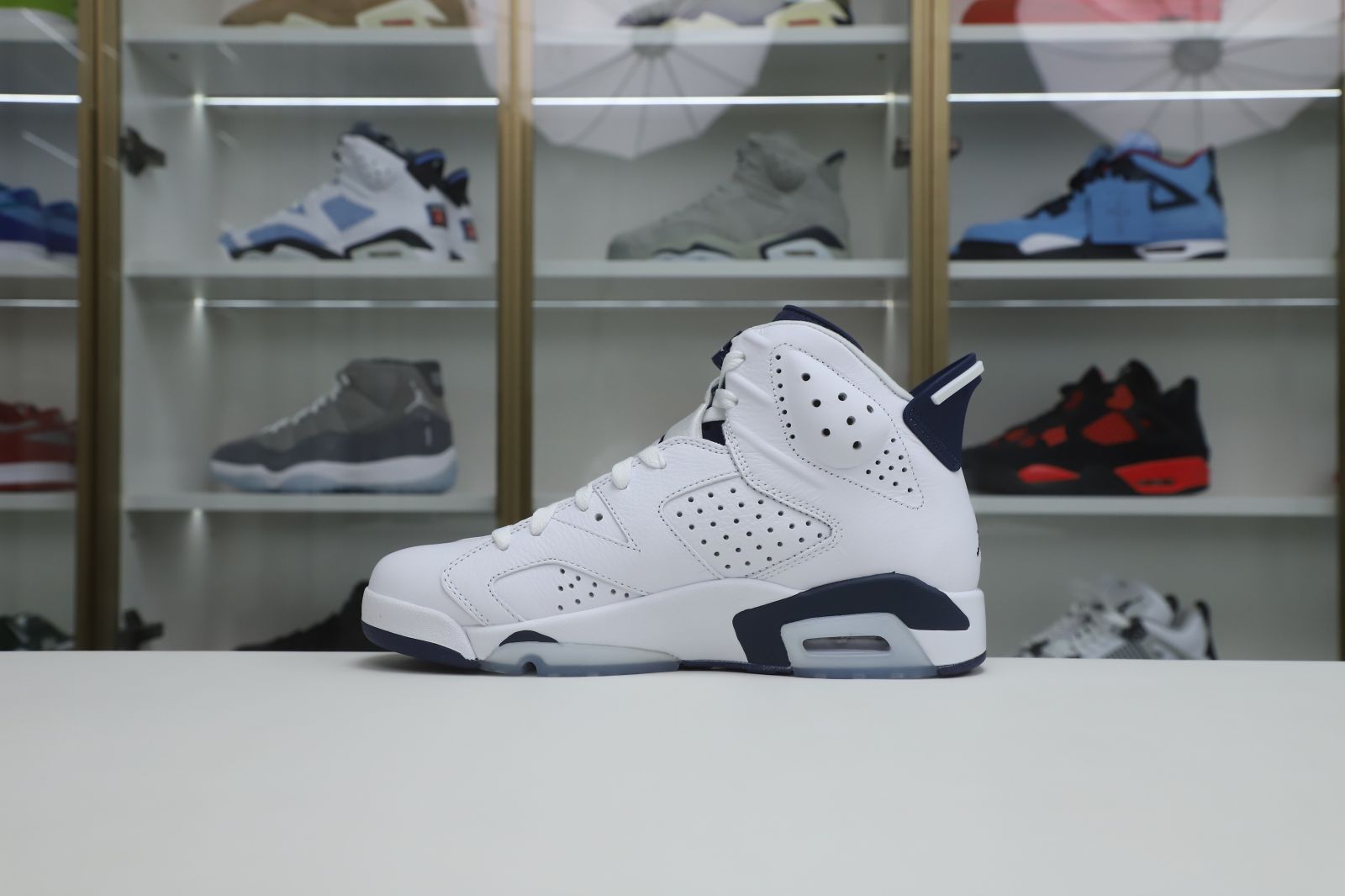 AIR JORDAN 6 MIDNIGHT NAVY - finekick.vip