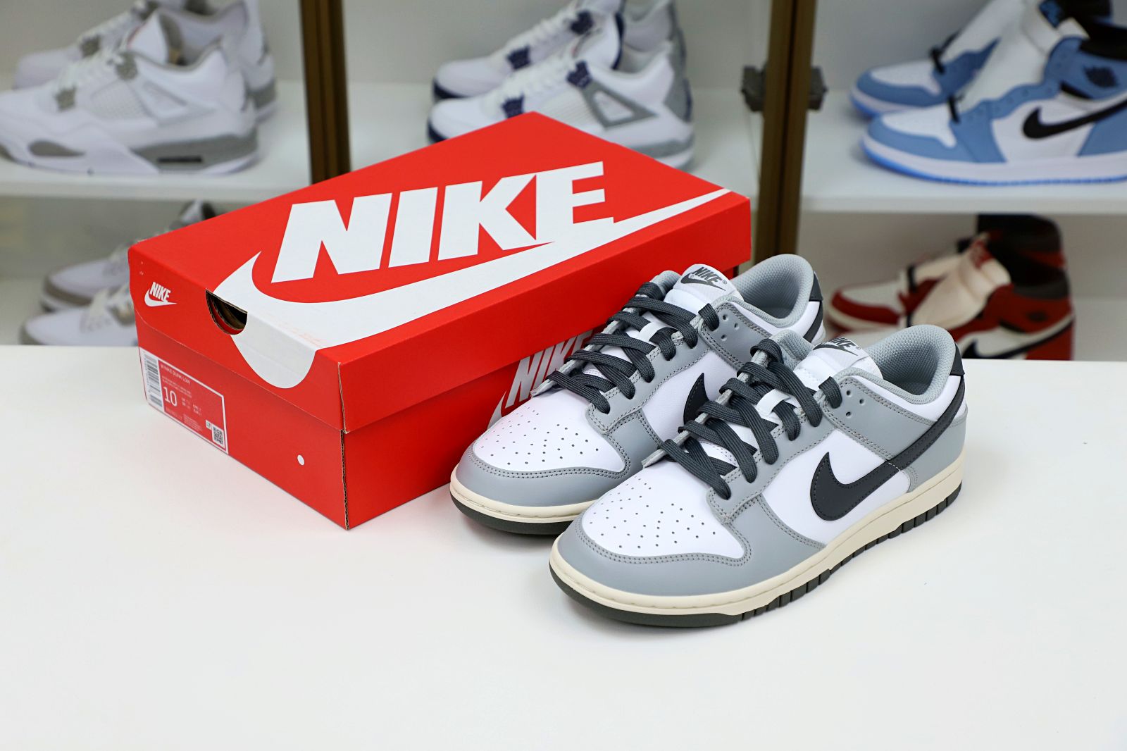 Nike Dunk Low  Light Smoke Grey - finekick.vip