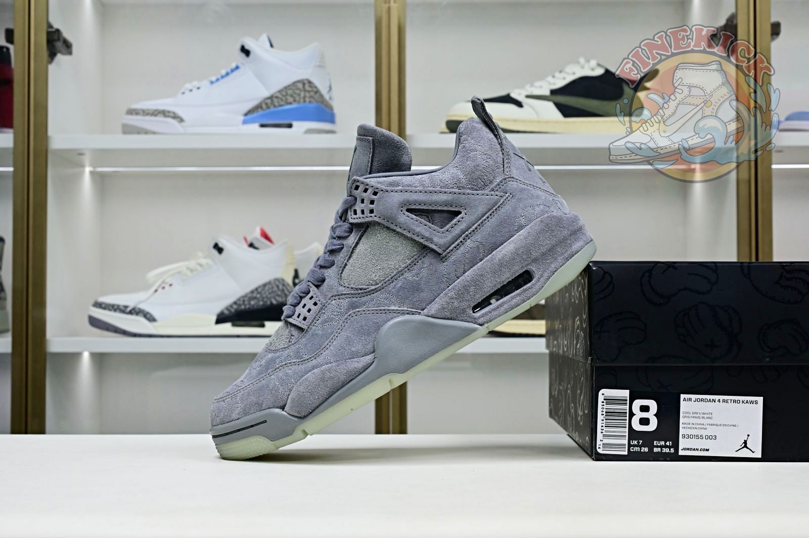Air Jordan 4 retro kaws - finekick.vip