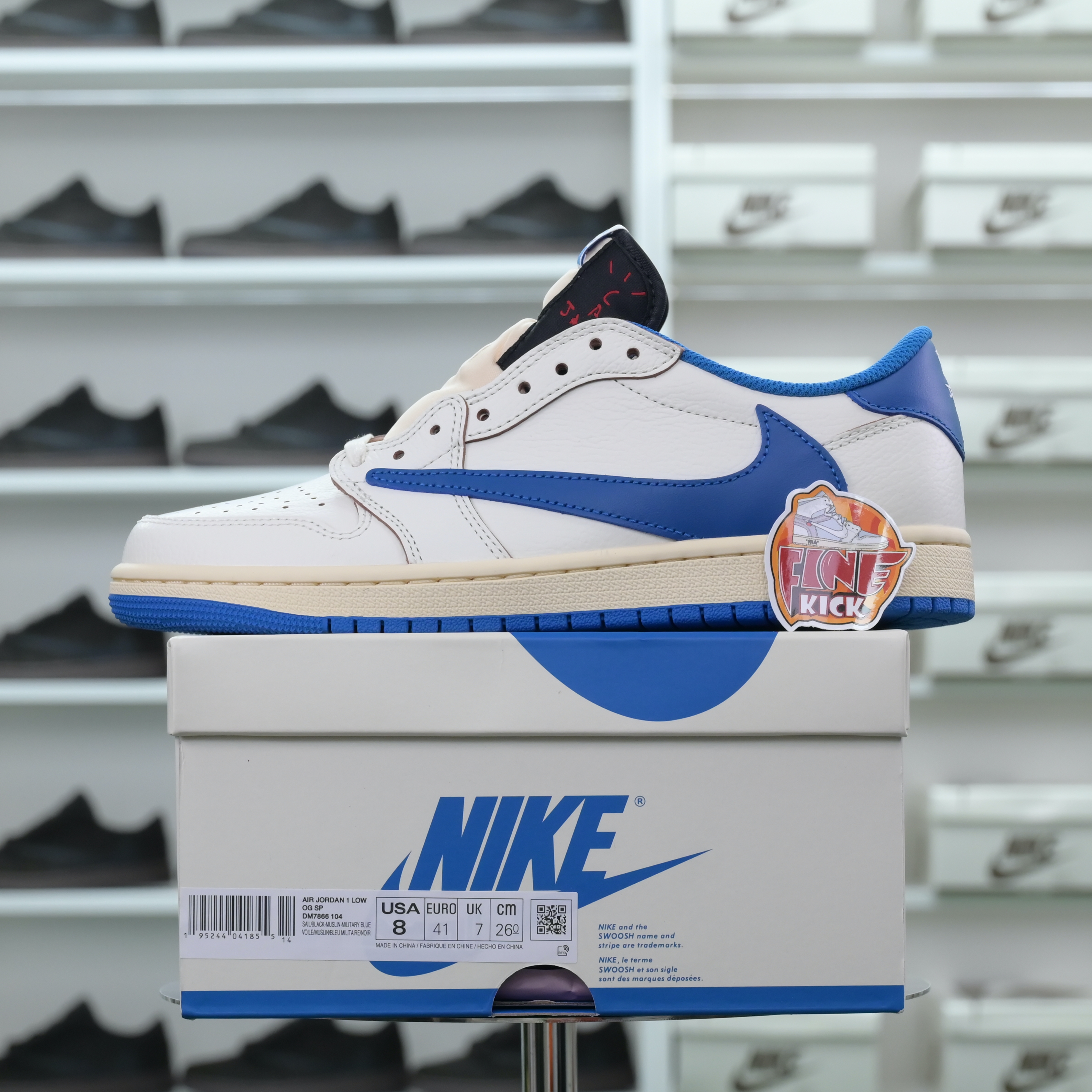 Travis Scott x Air Jordan 1 Low OG - finekick.vip