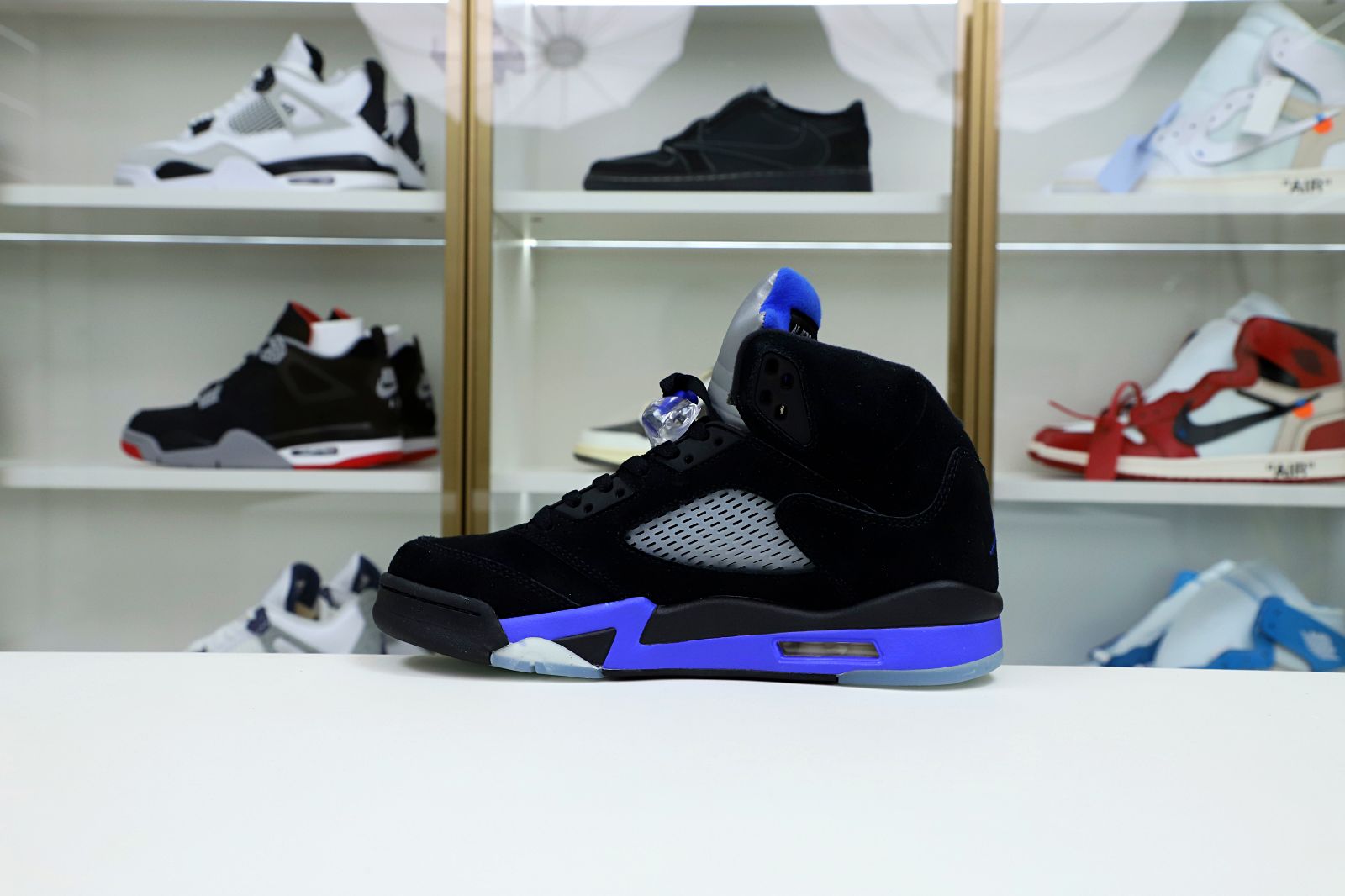 AIR Air JORDAN 5 RETRO 'RACER BLUE' - finekick.vip